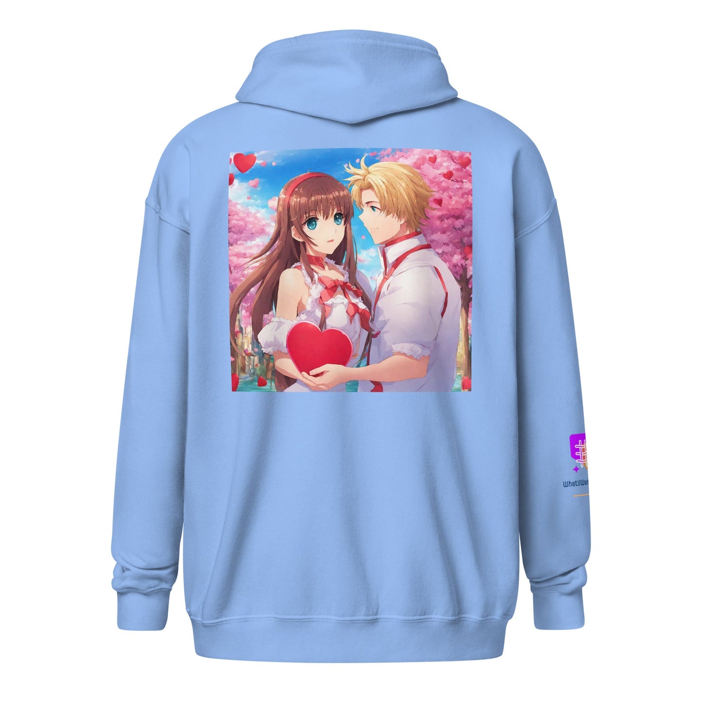 Unisex heavy blend zip hoodie