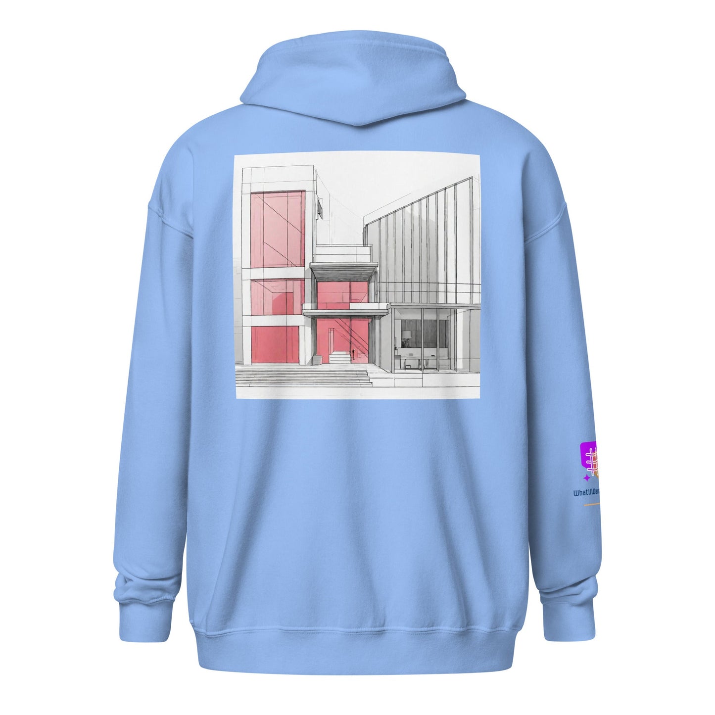 Unisex heavy blend zip hoodie