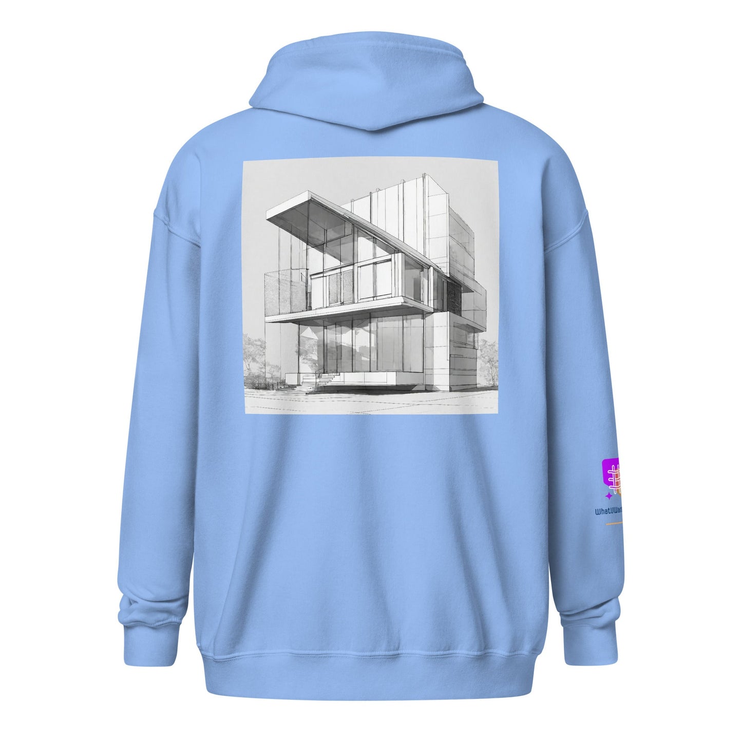 Unisex heavy blend zip hoodie