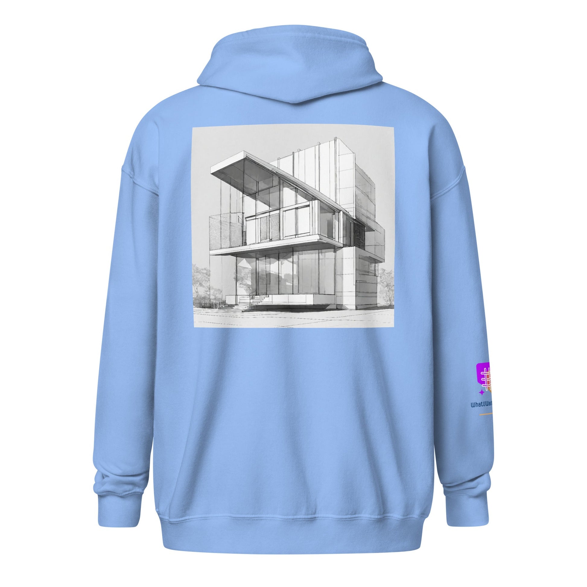 Unisex heavy blend zip hoodie