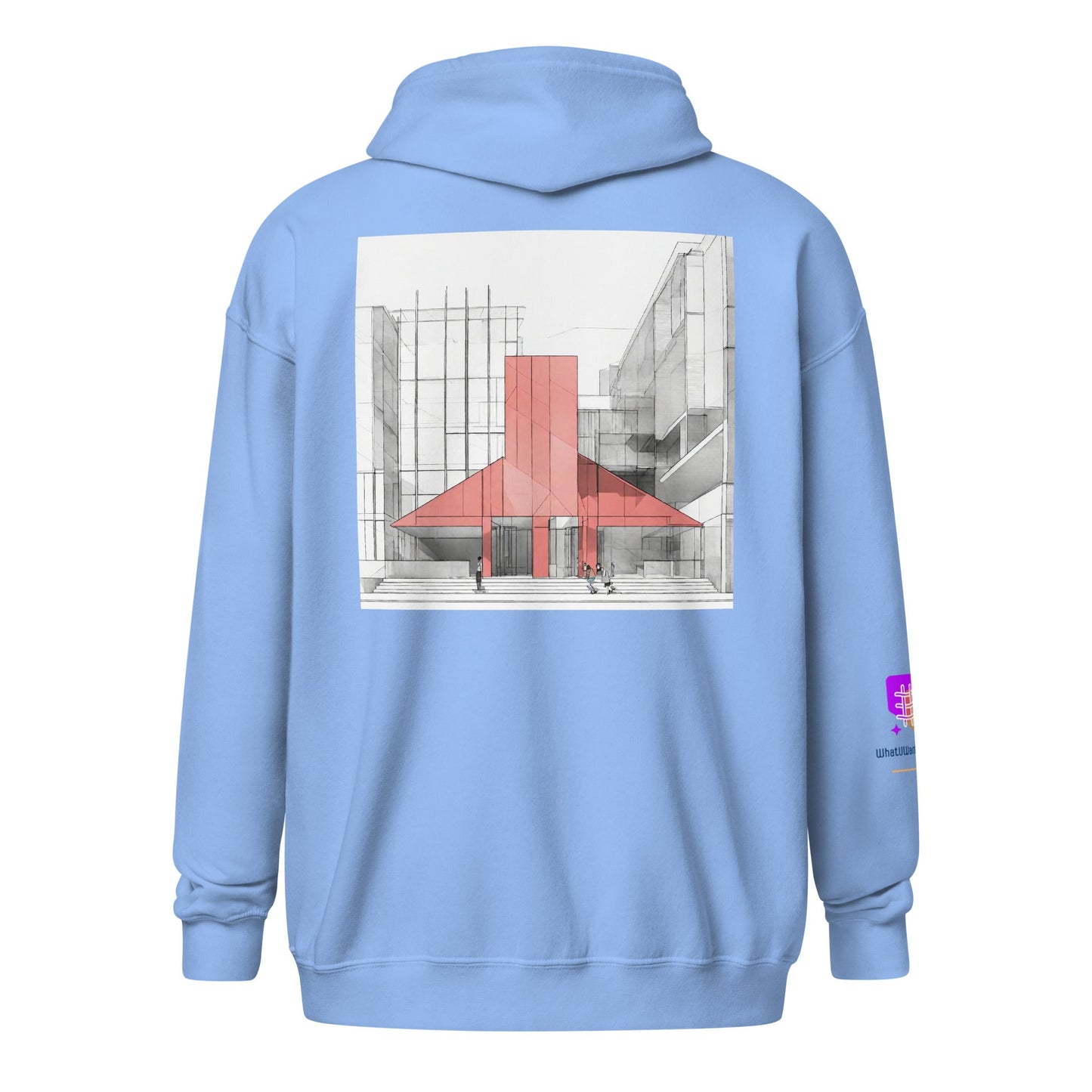 Unisex heavy blend zip hoodie