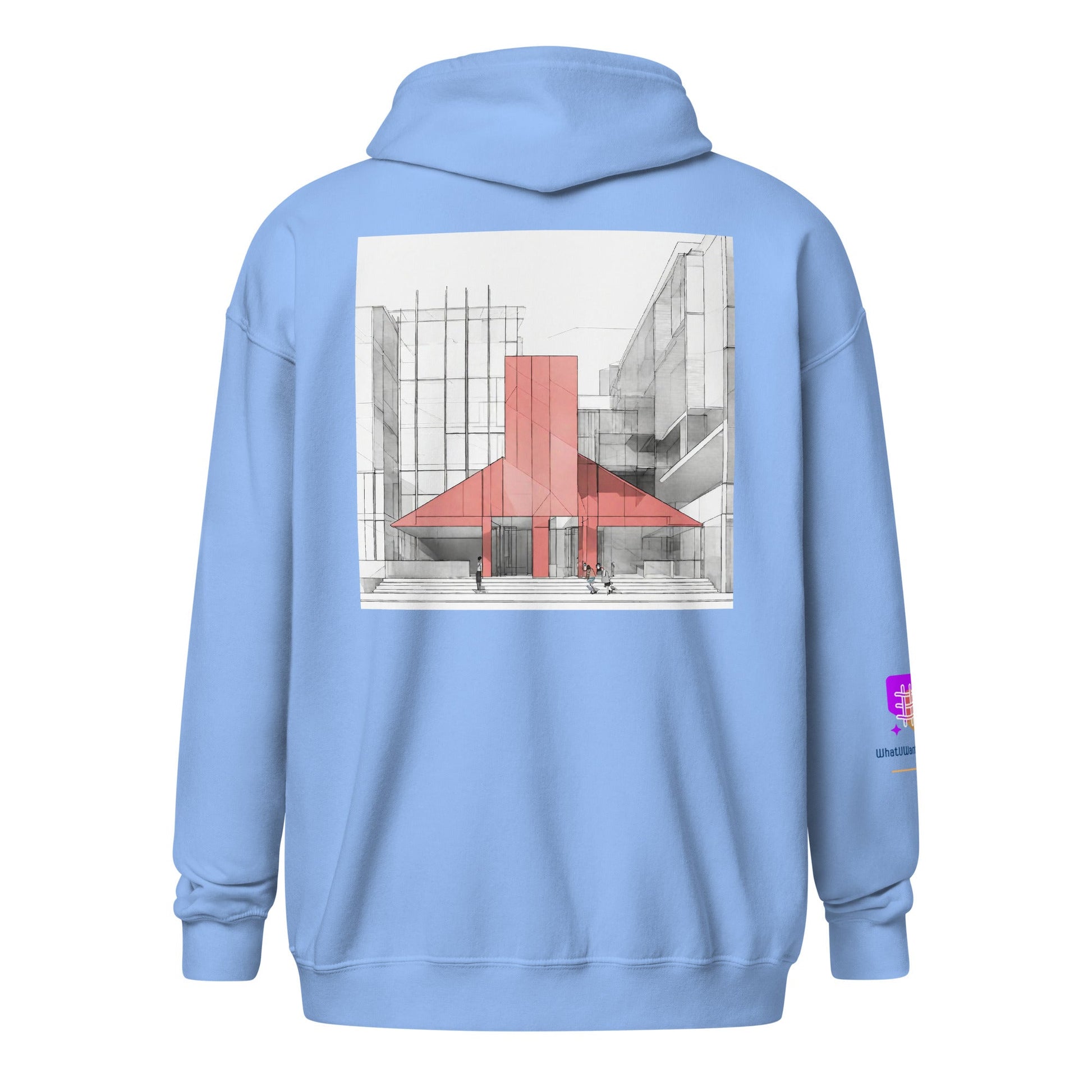 Unisex heavy blend zip hoodie