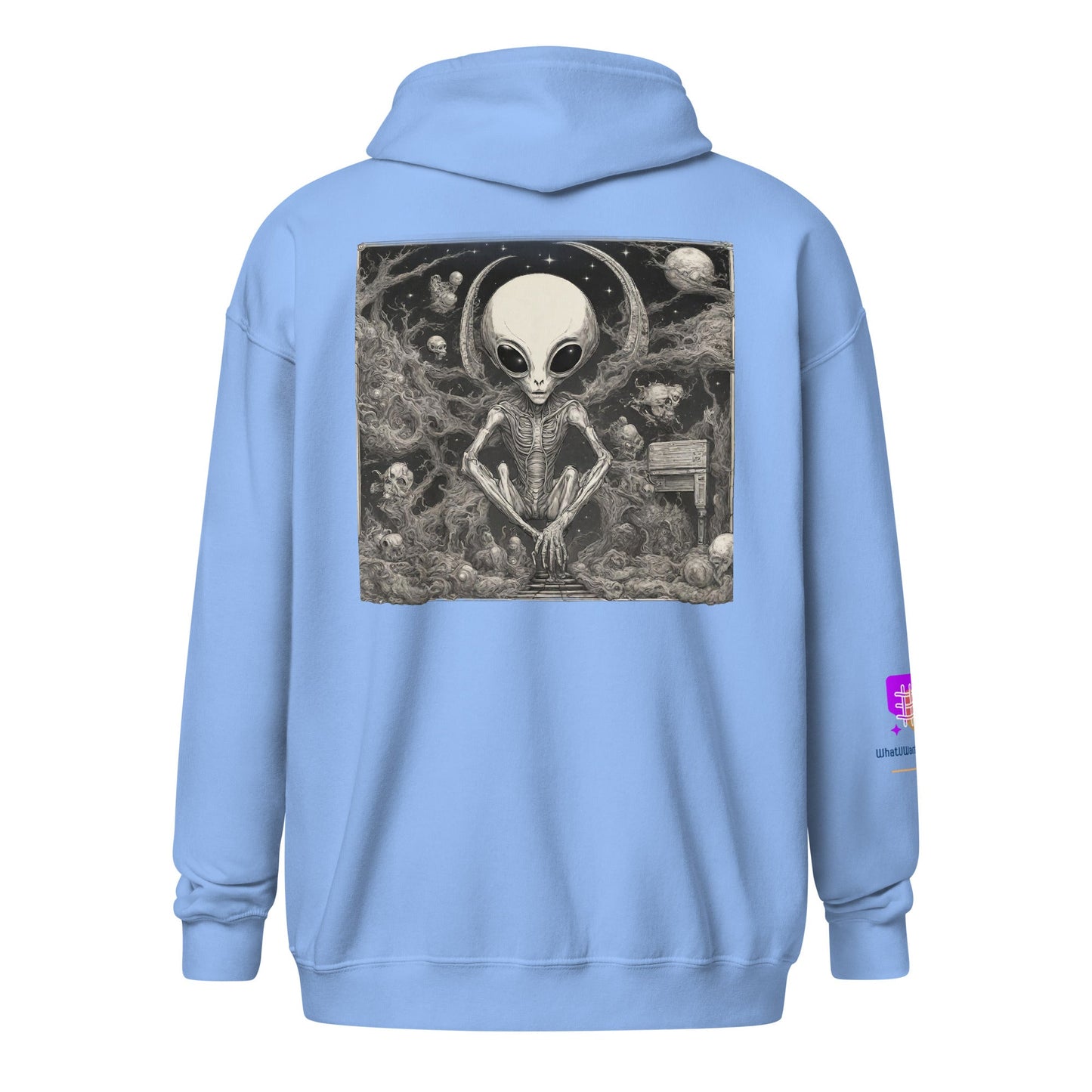 Unisex heavy blend zip hoodie