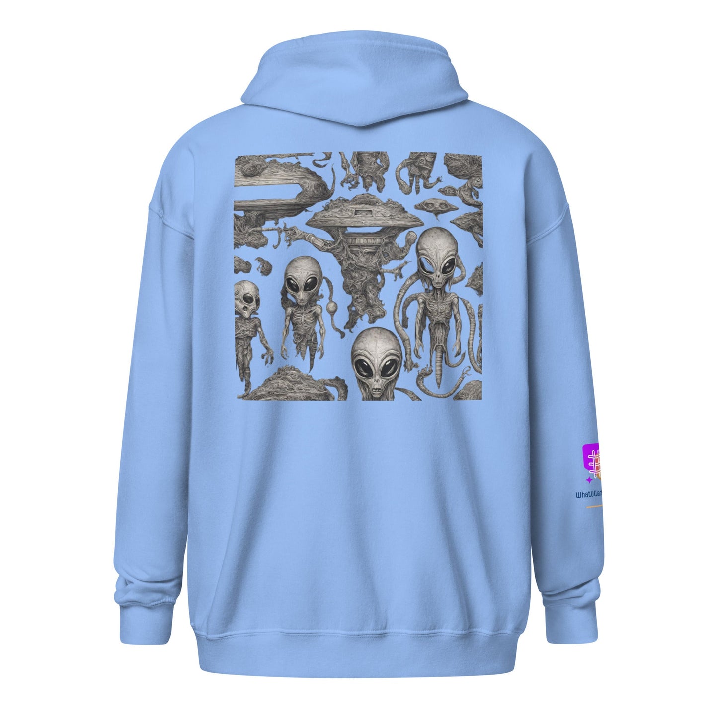 Unisex heavy blend zip hoodie