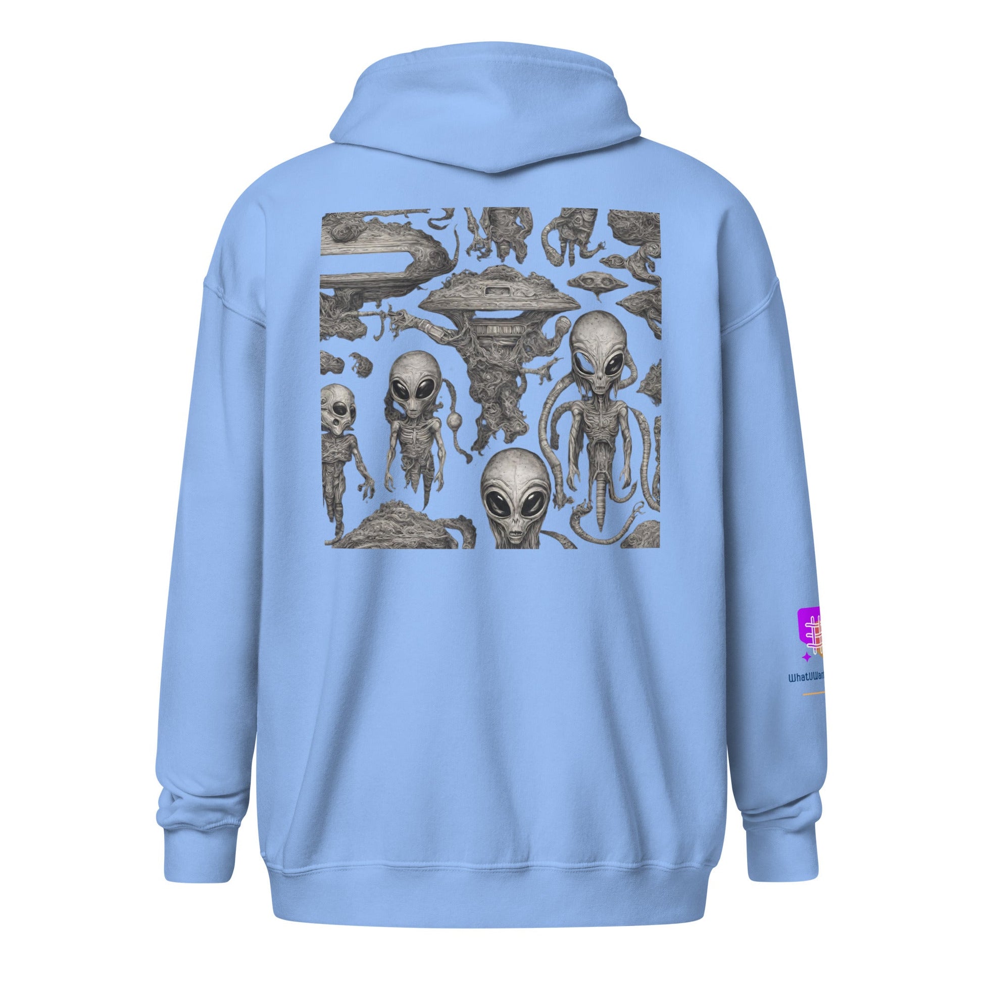 Unisex heavy blend zip hoodie