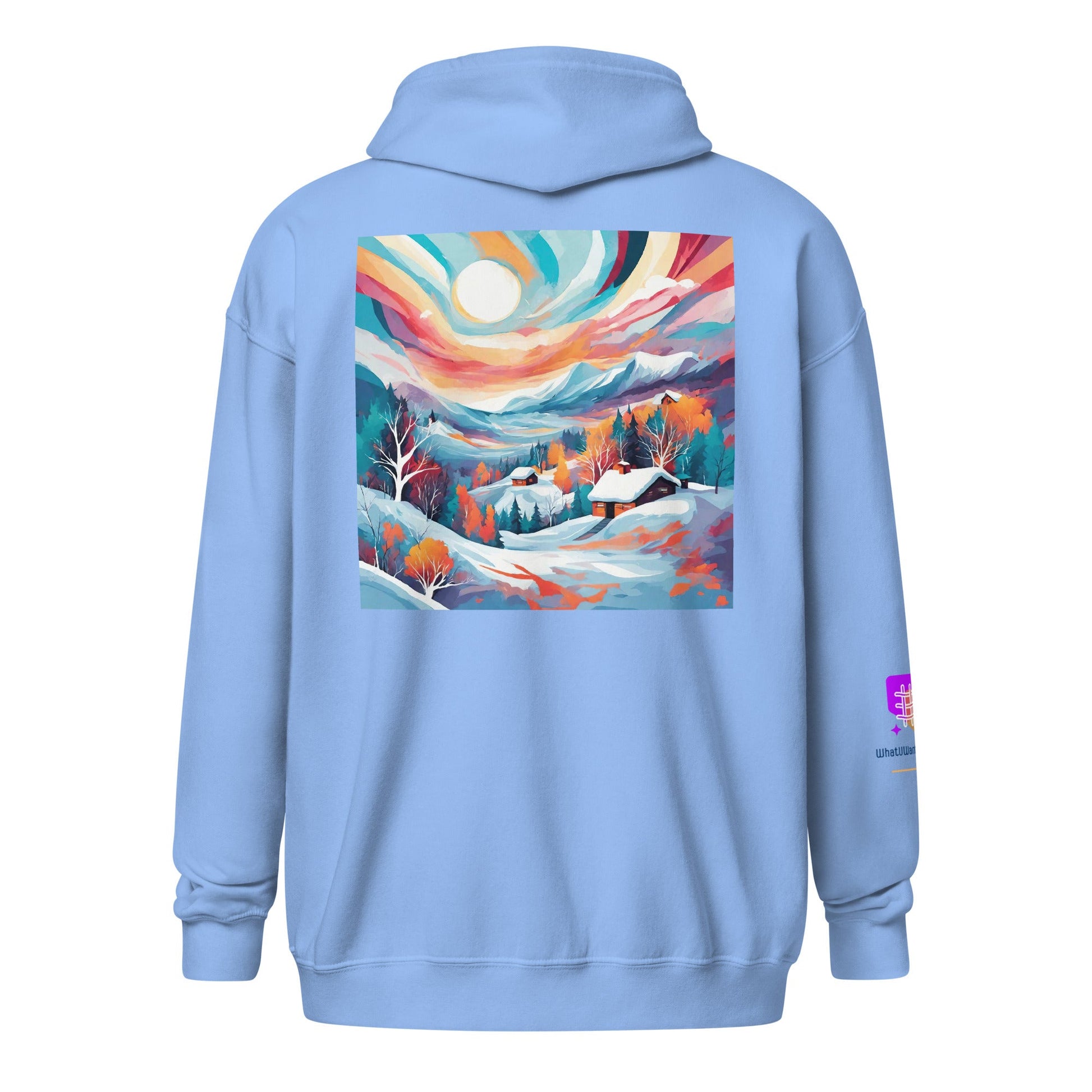 Unisex heavy blend zip hoodie