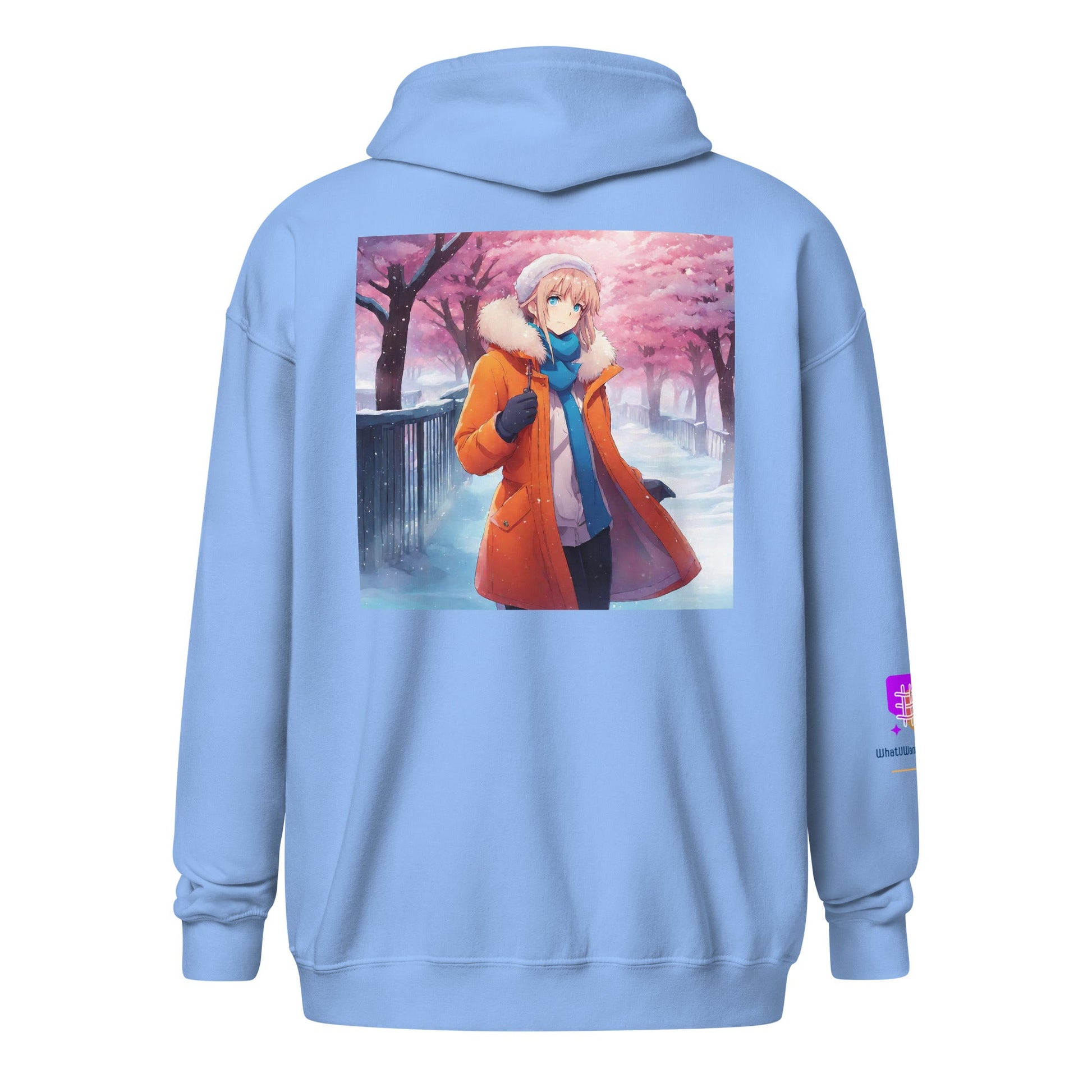 Unisex heavy blend zip hoodie