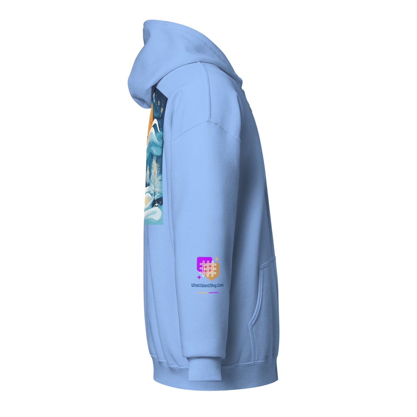 Unisex heavy blend zip hoodie