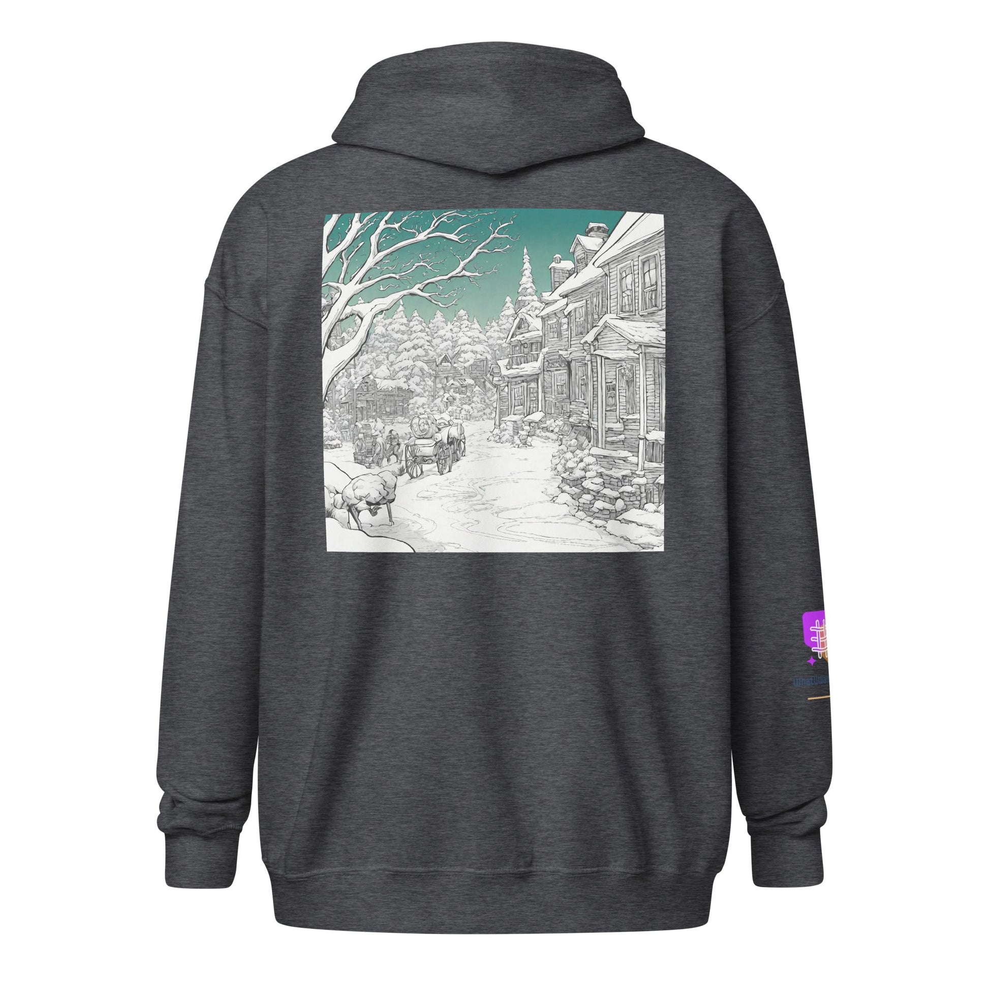 Unisex heavy blend zip hoodie