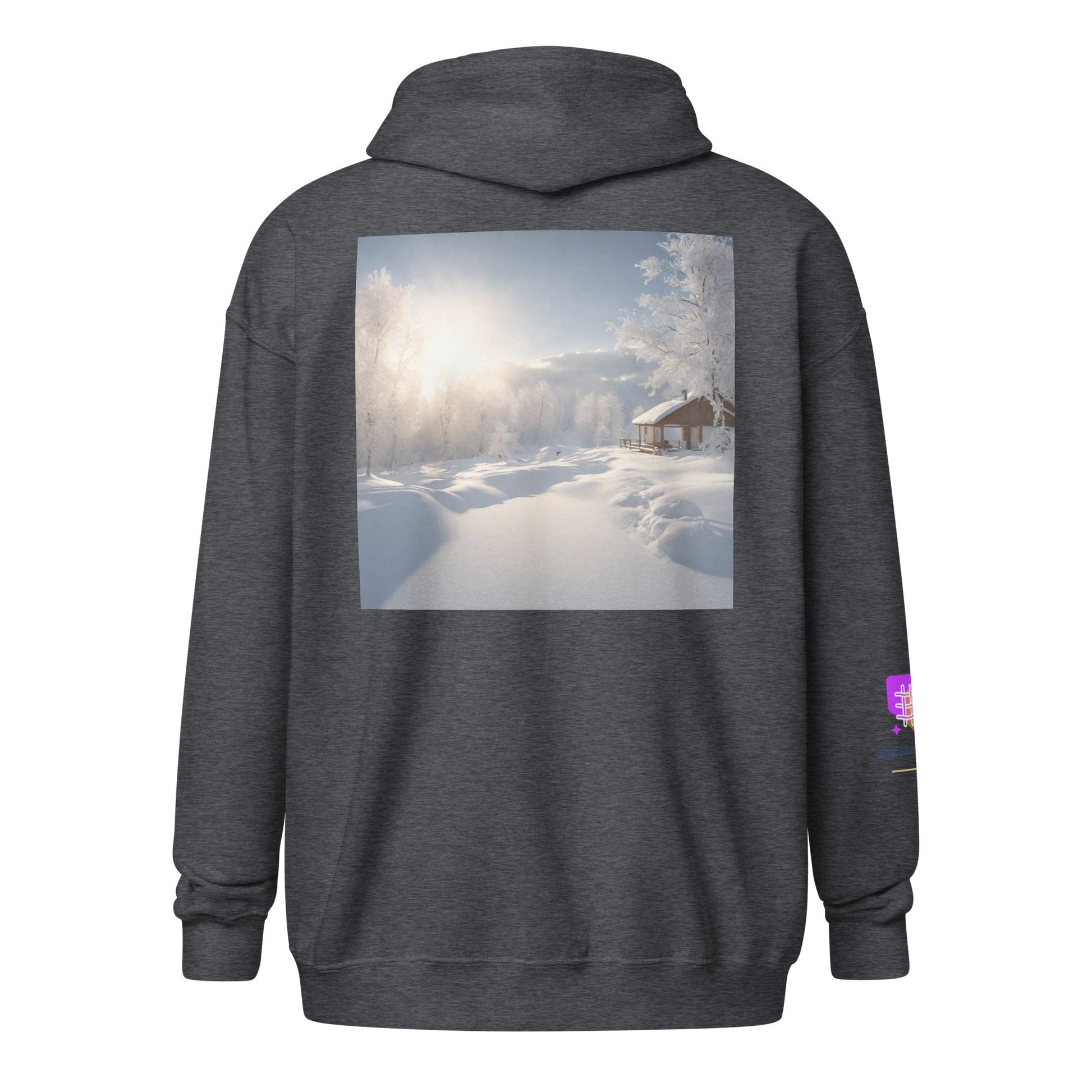 Unisex heavy blend zip hoodie