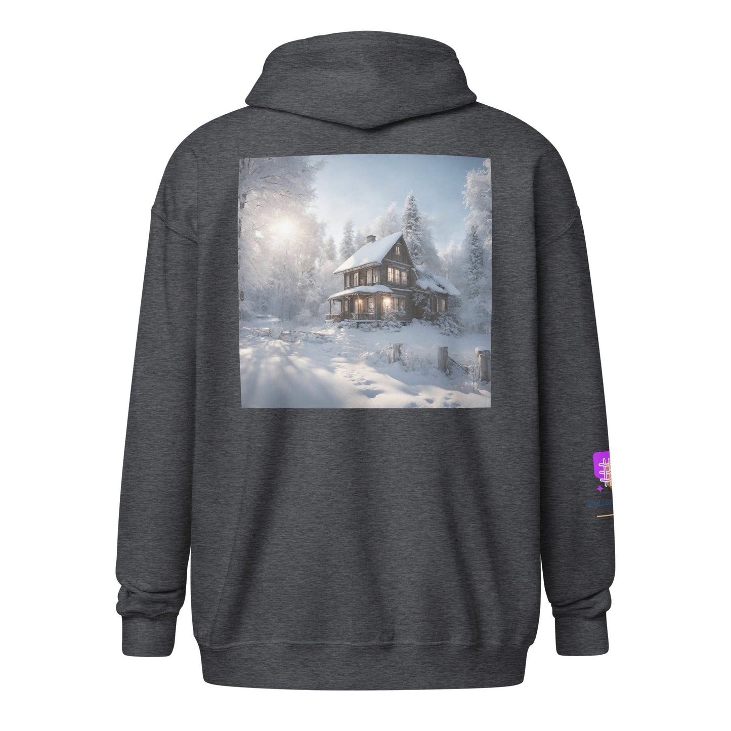 Unisex heavy blend zip hoodie