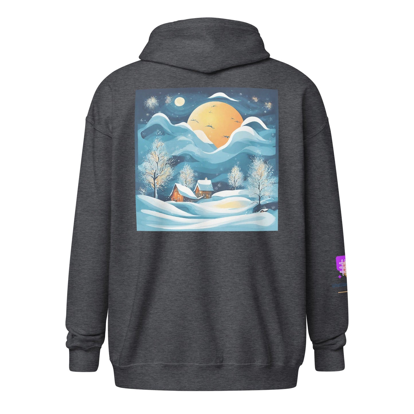 Unisex heavy blend zip hoodie