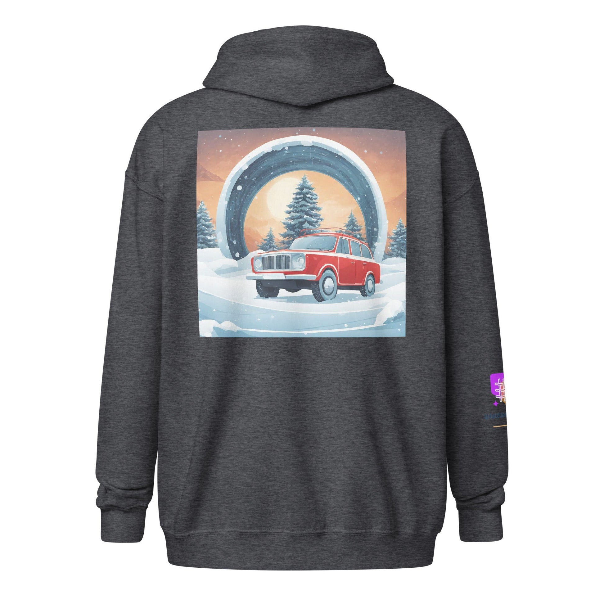 Unisex heavy blend zip hoodie