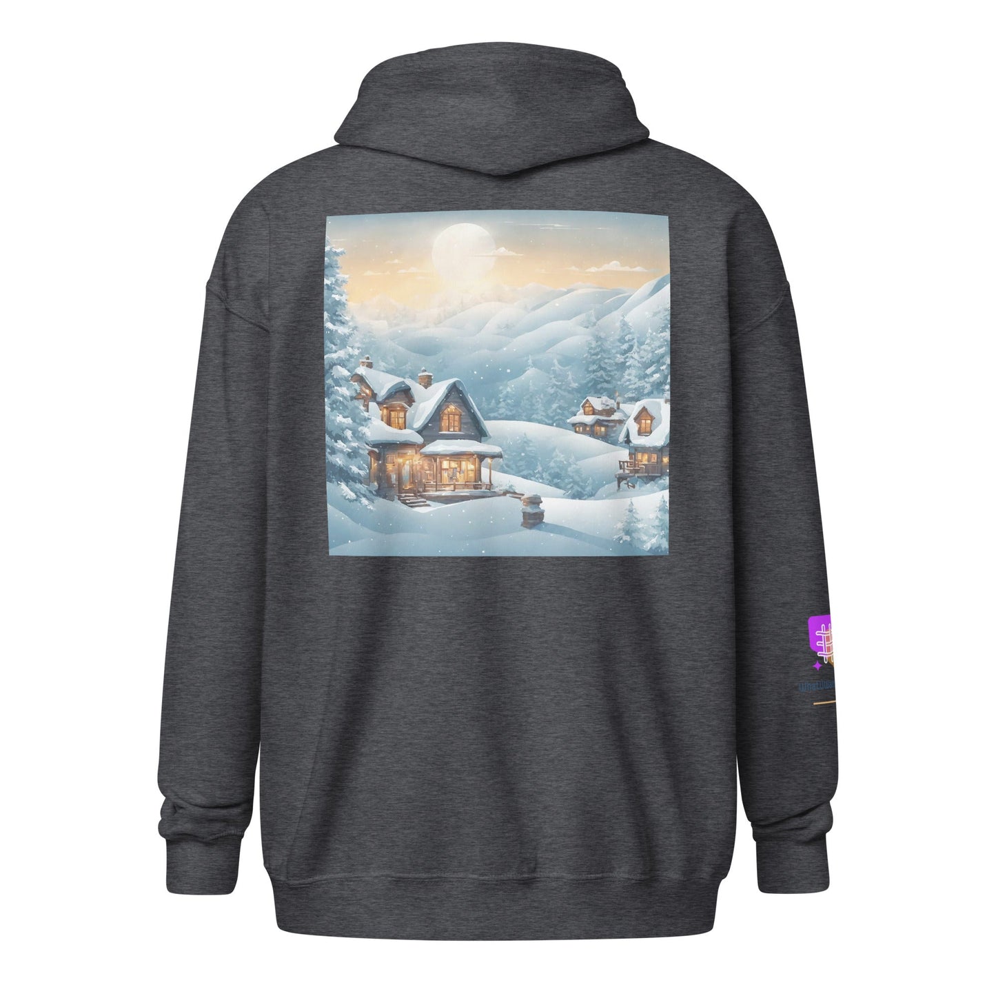 Unisex heavy blend zip hoodie