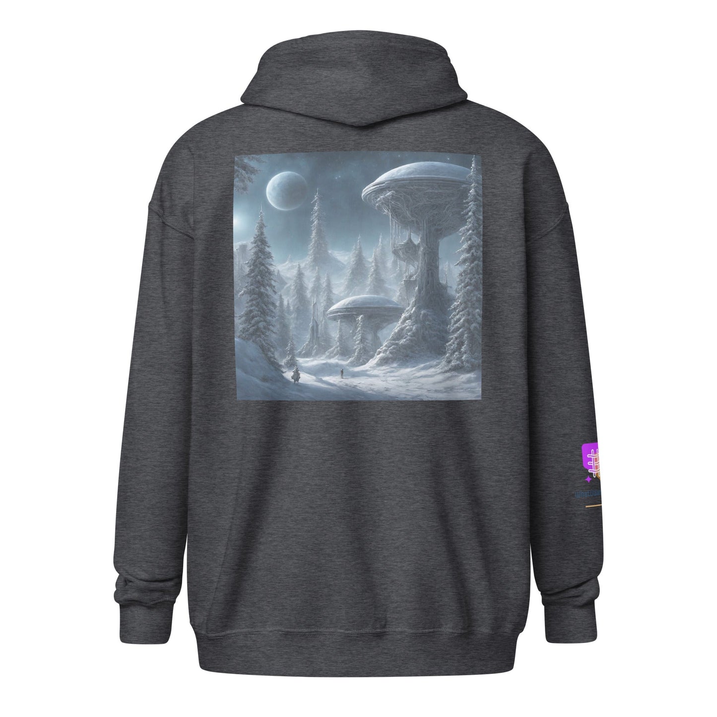 Unisex heavy blend zip hoodie