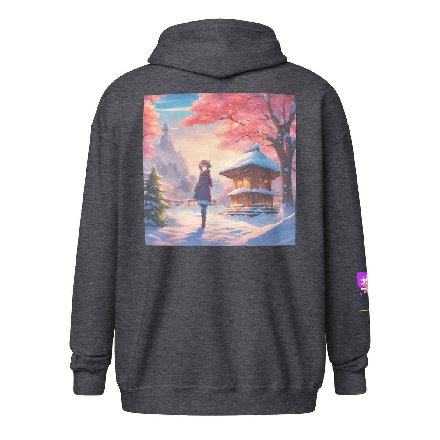 Unisex heavy blend zip hoodie