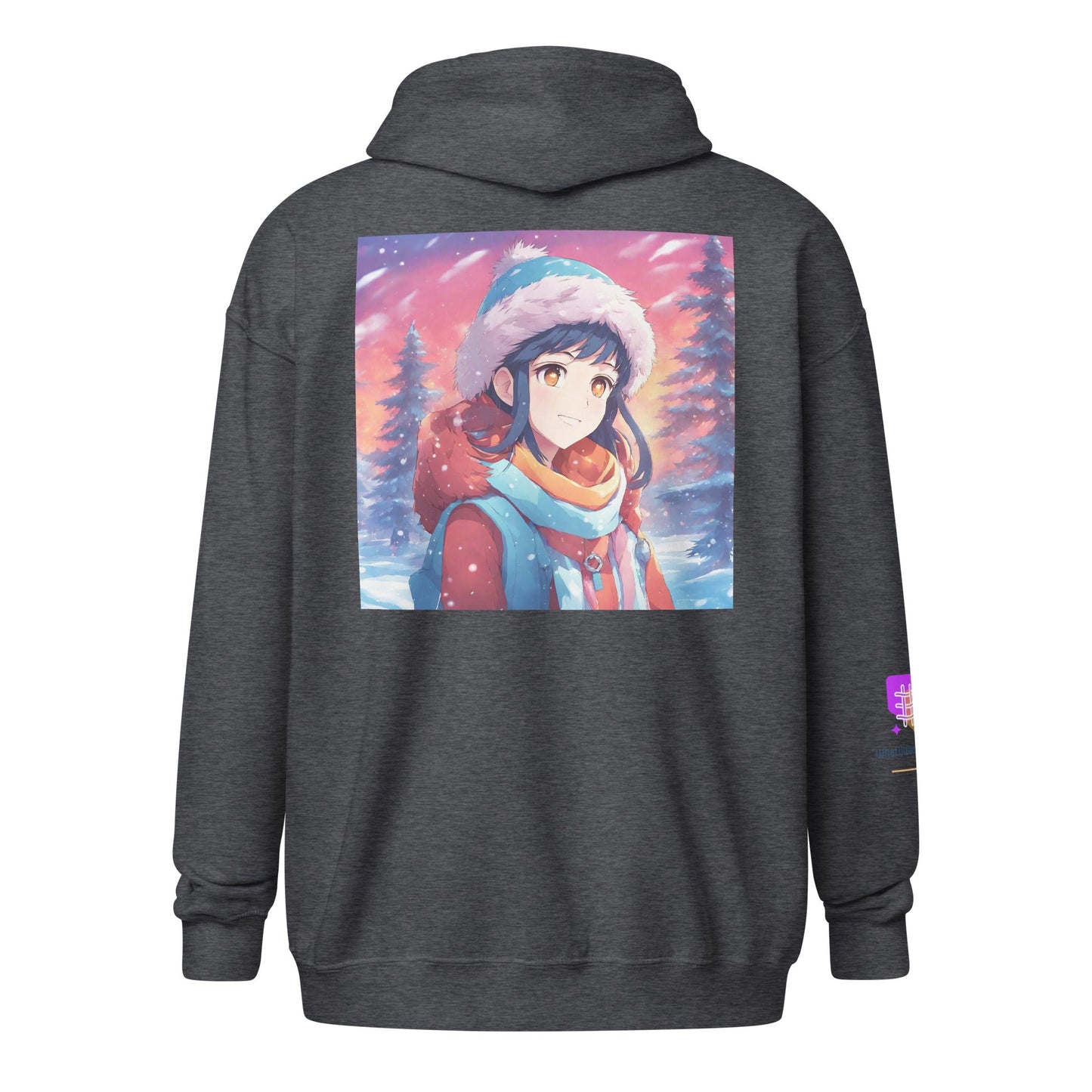 Unisex heavy blend zip hoodie