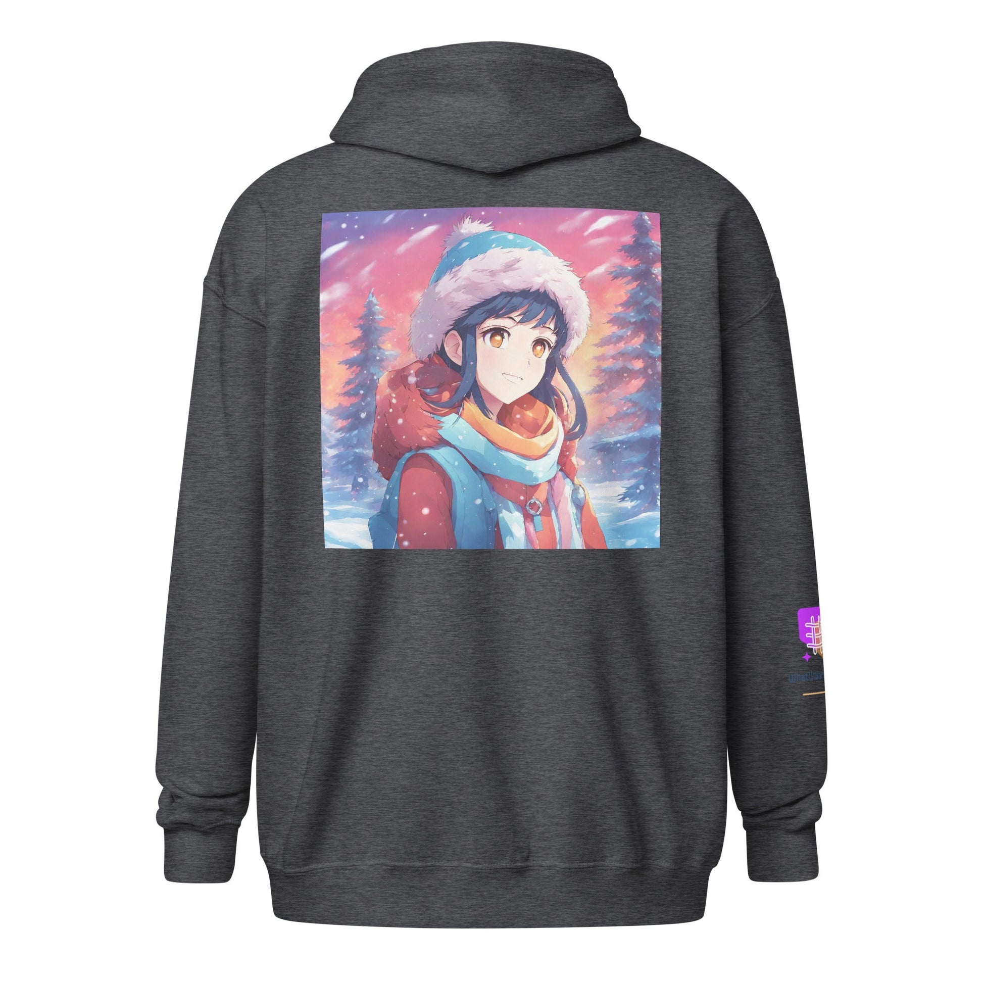 Unisex heavy blend zip hoodie