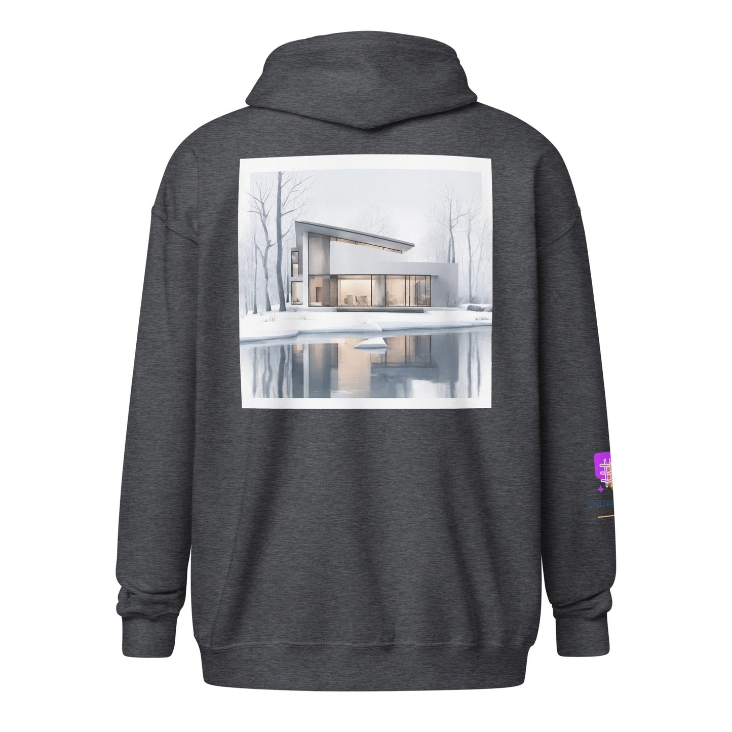 Unisex heavy blend zip hoodie