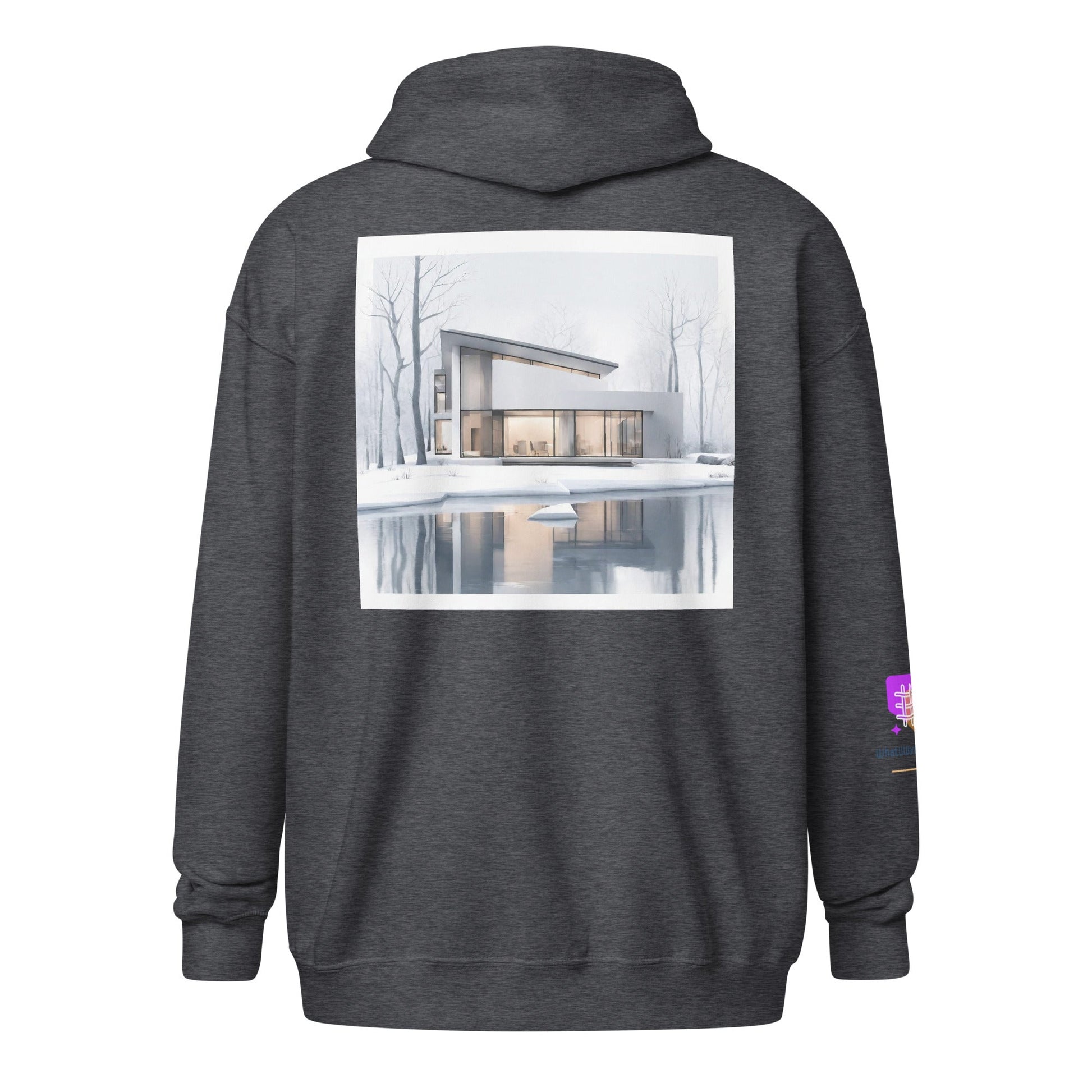 Unisex heavy blend zip hoodie