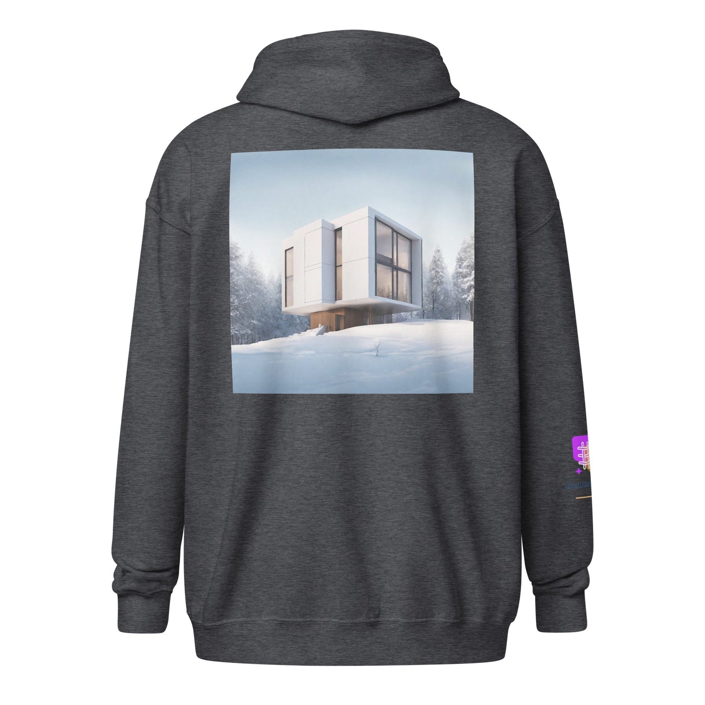 Unisex heavy blend zip hoodie