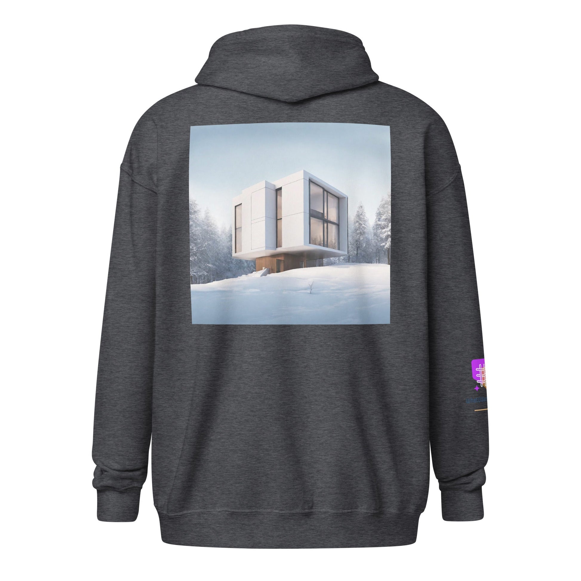 Unisex heavy blend zip hoodie