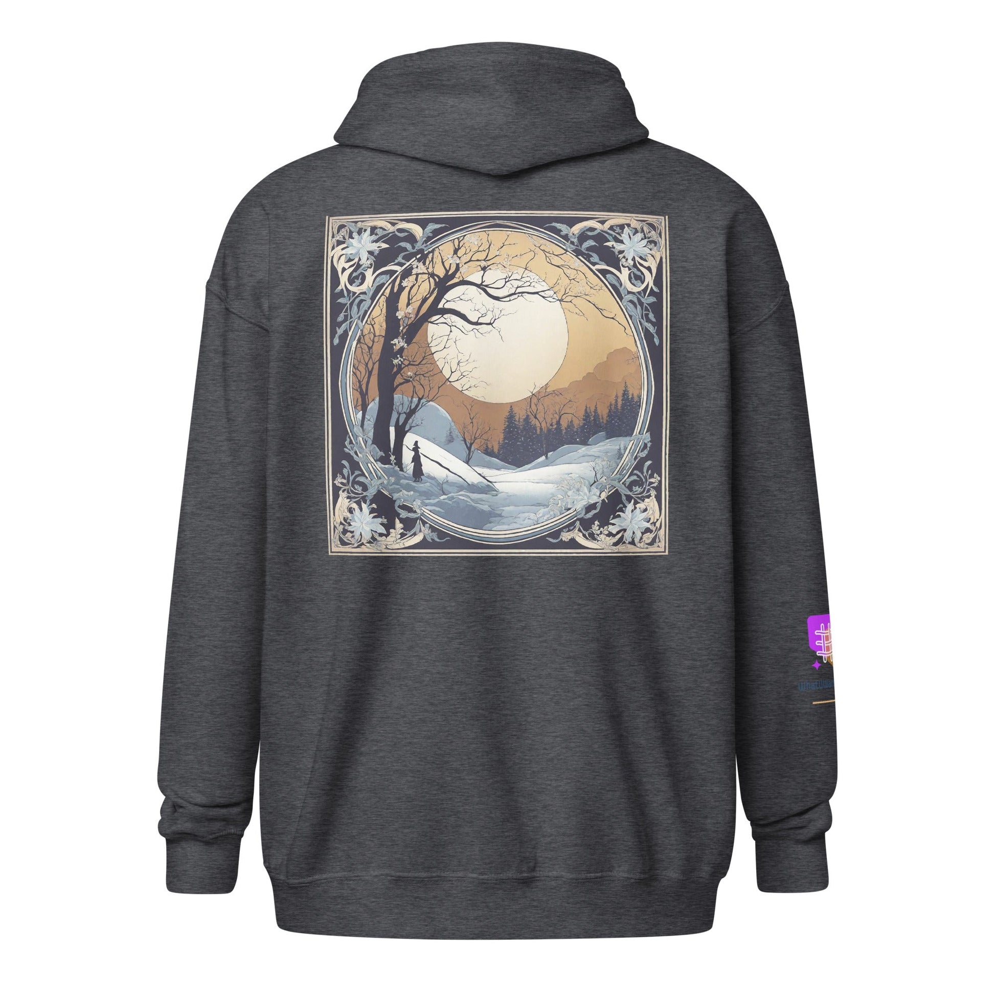 Unisex heavy blend zip hoodie