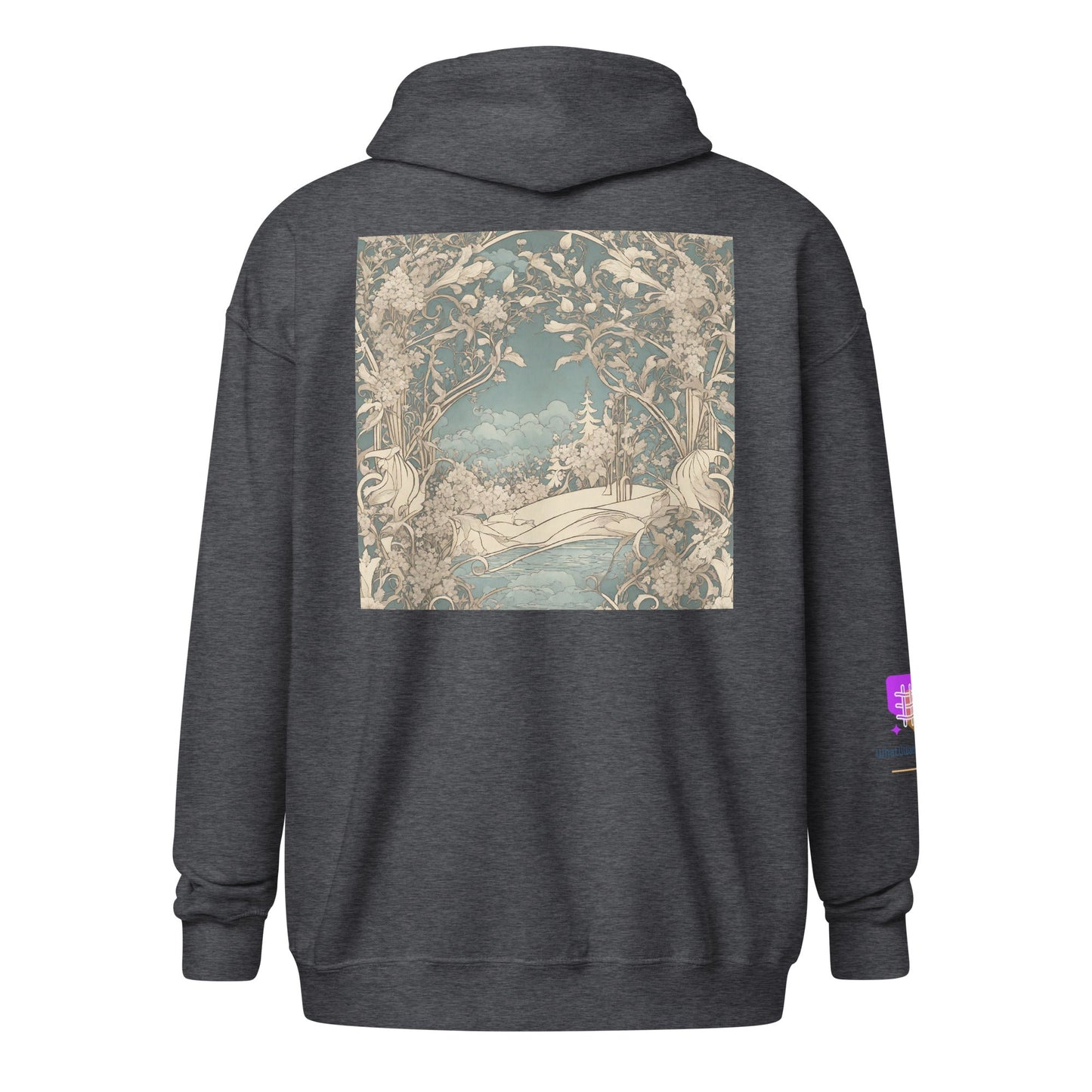 Unisex heavy blend zip hoodie