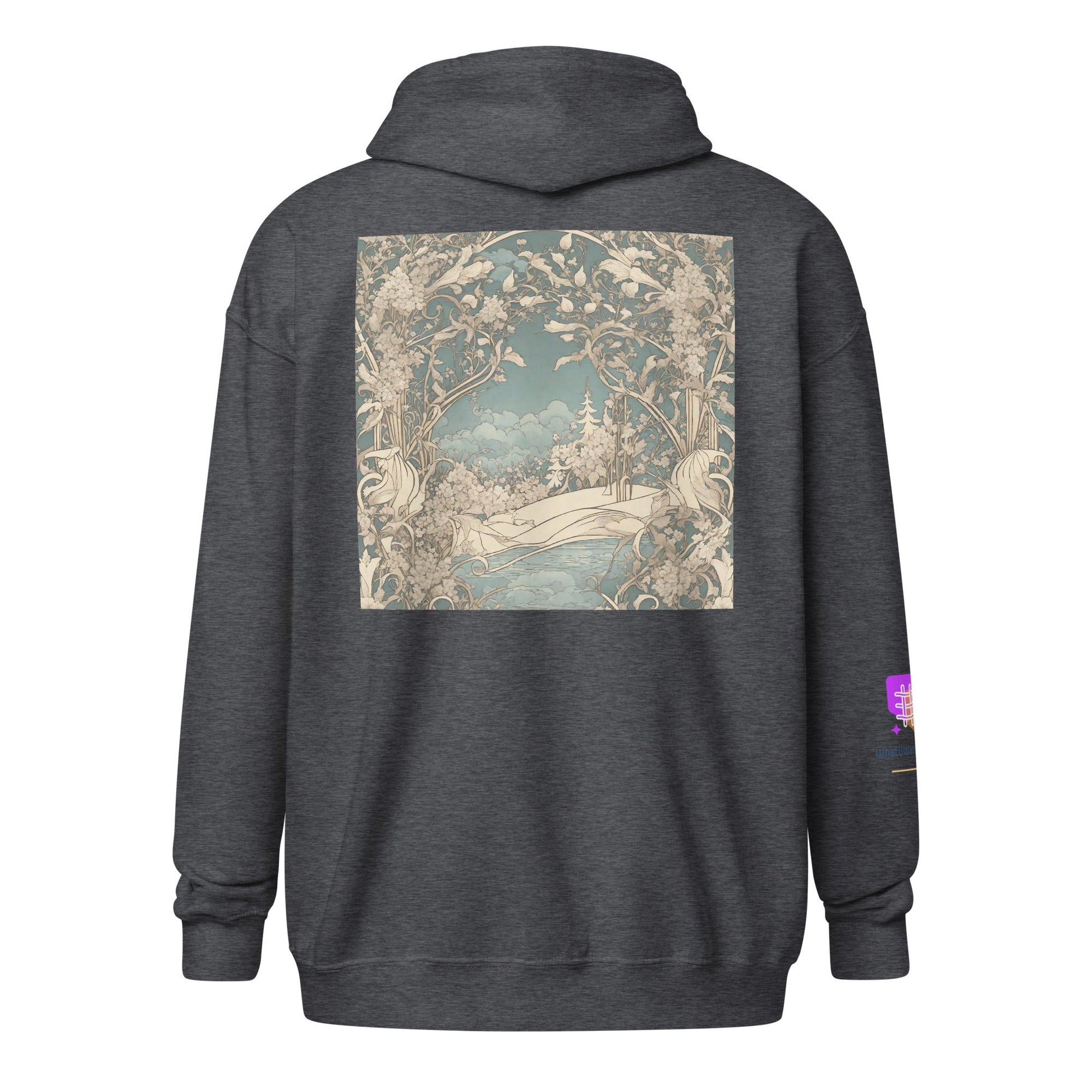 Unisex heavy blend zip hoodie