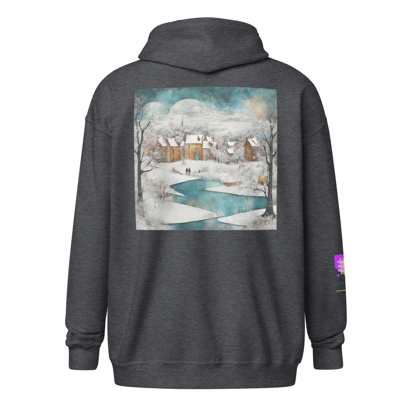 Unisex heavy blend zip hoodie