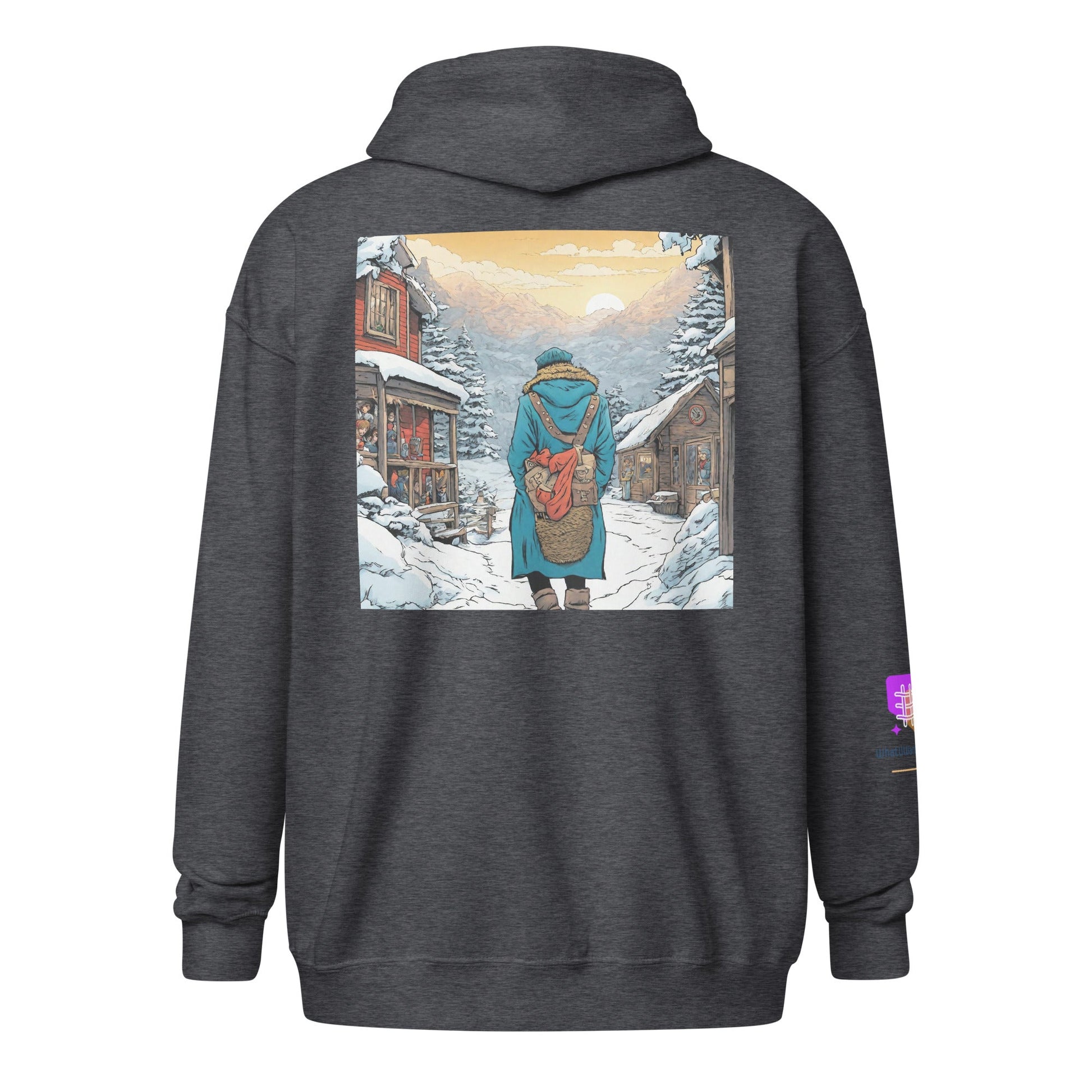 Unisex heavy blend zip hoodie