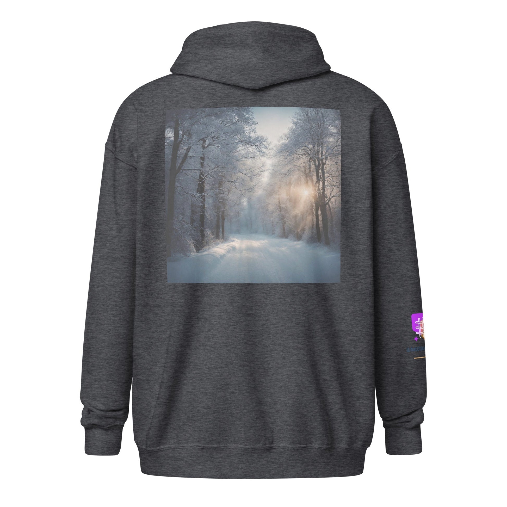 Unisex heavy blend zip hoodie