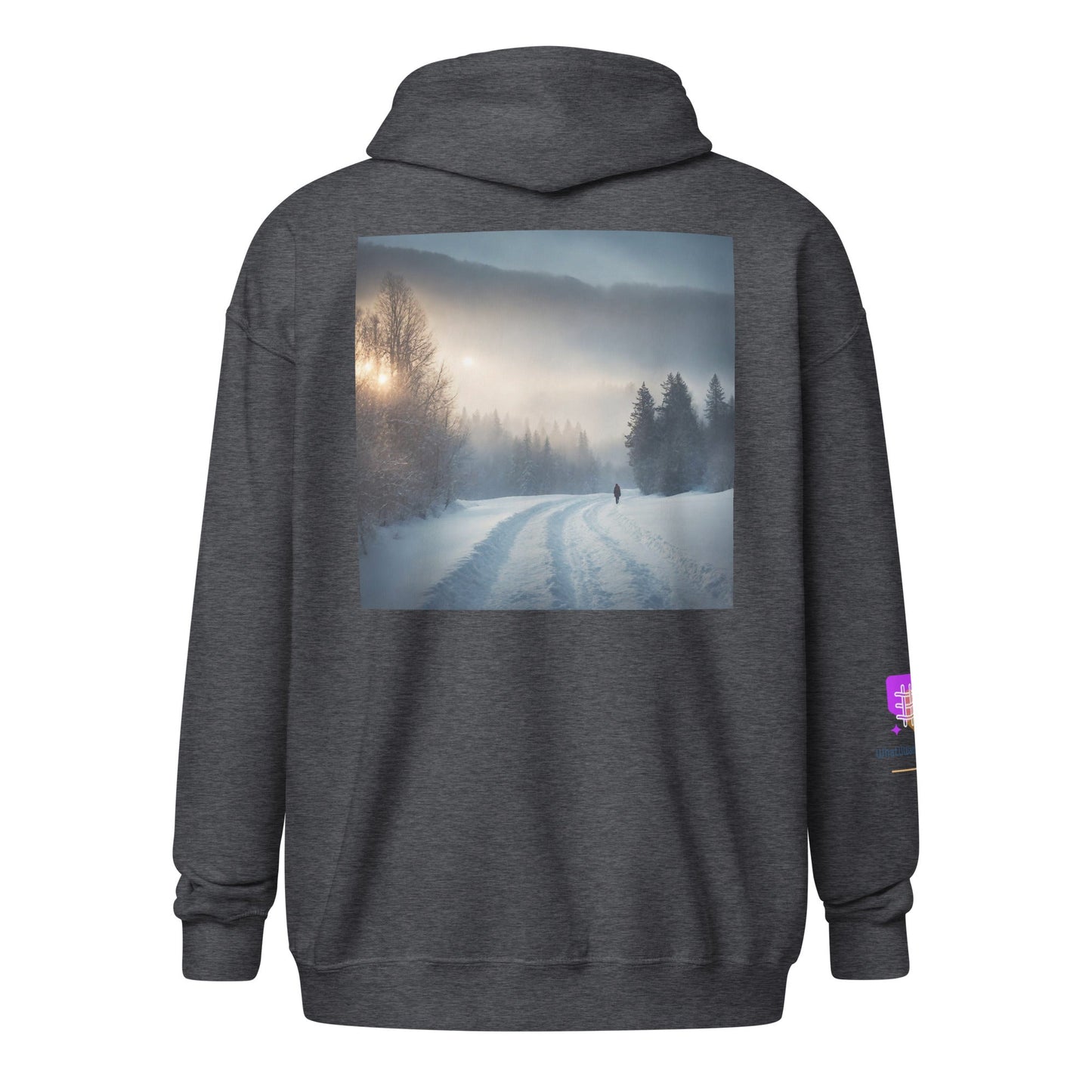 Unisex heavy blend zip hoodie