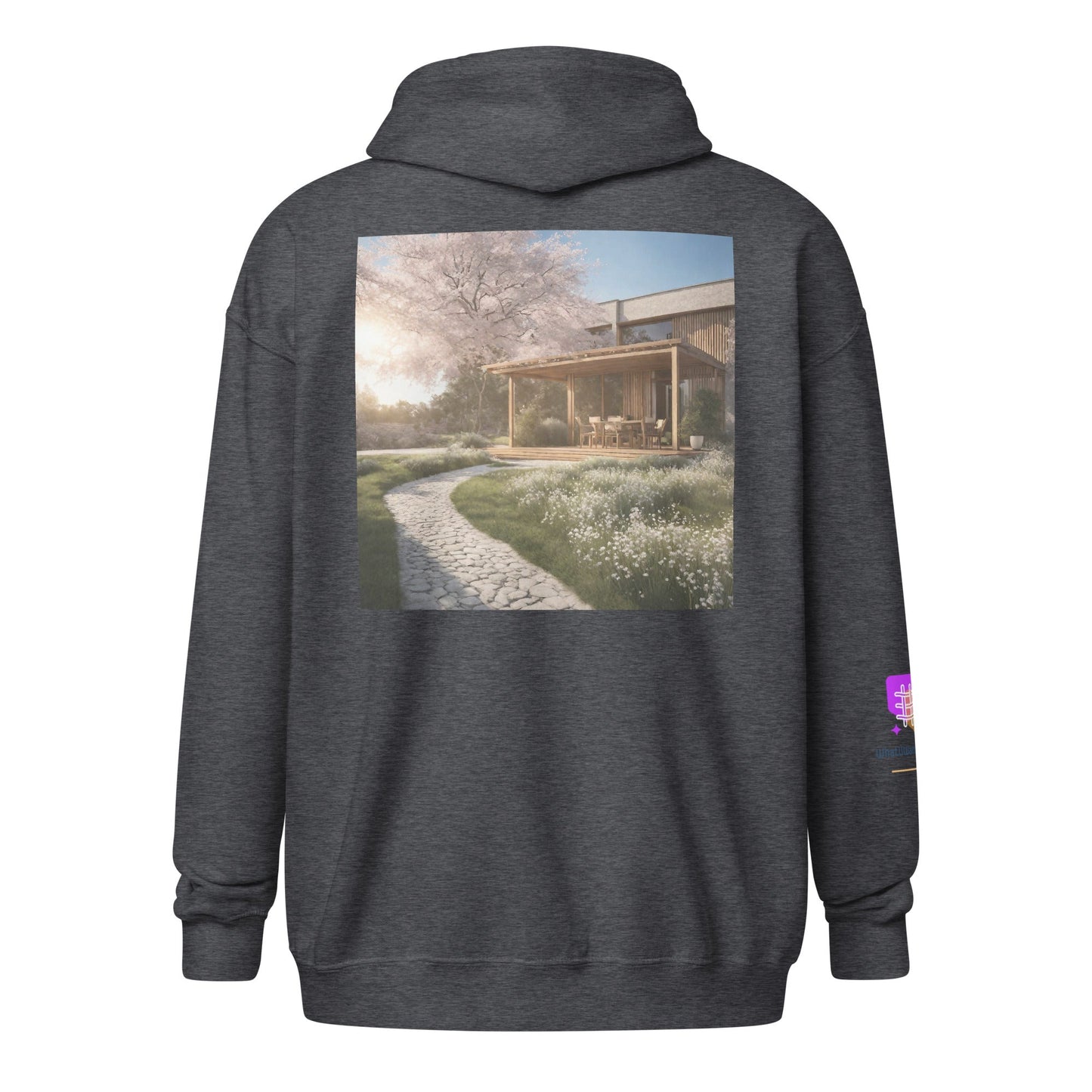 Unisex heavy blend zip hoodie