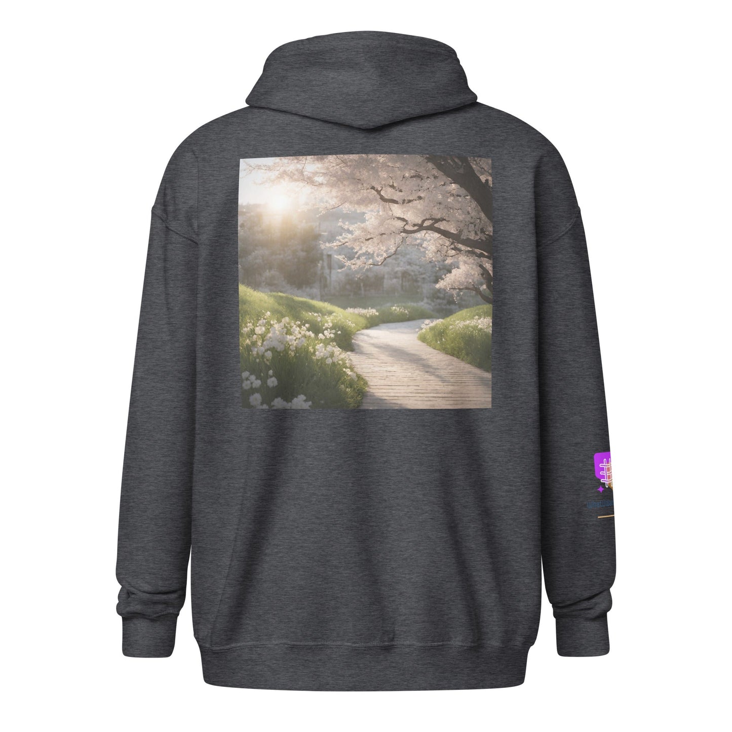 Unisex heavy blend zip hoodie