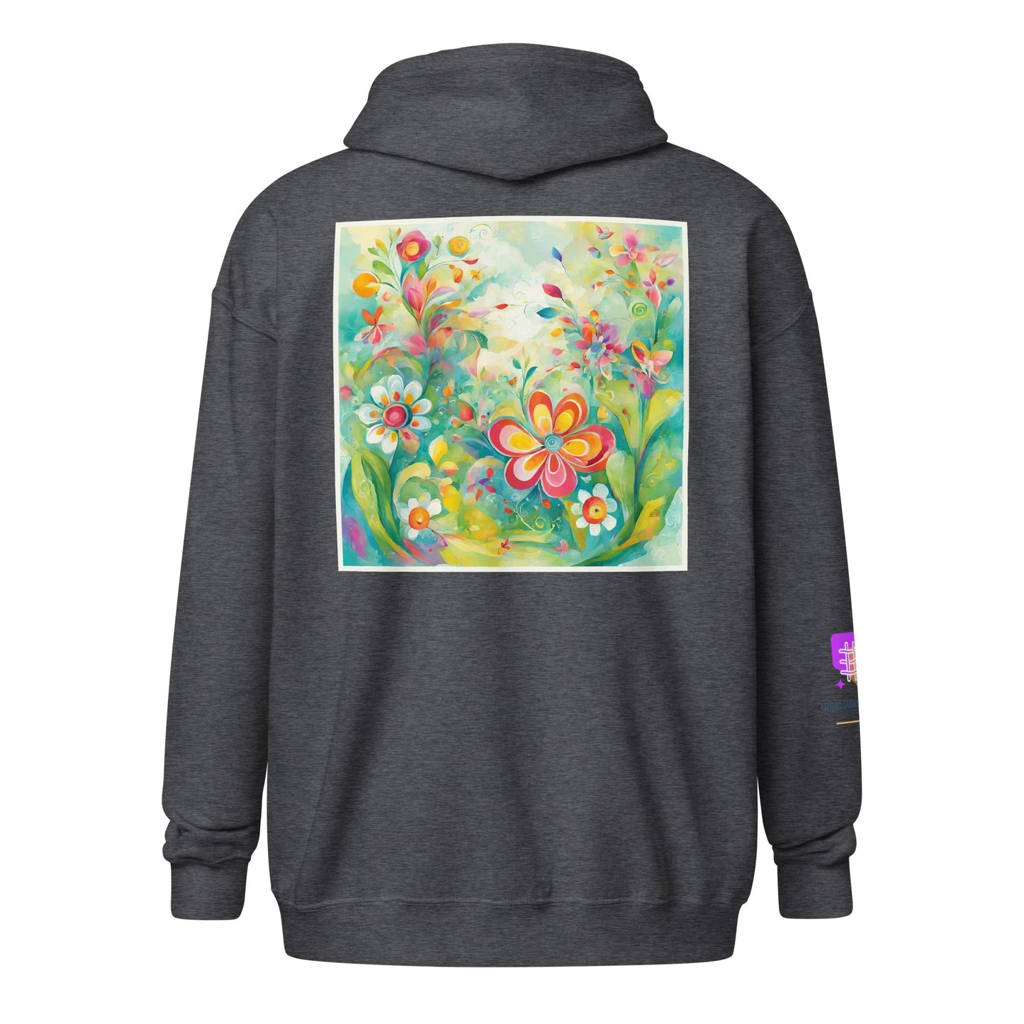 Unisex heavy blend zip hoodie