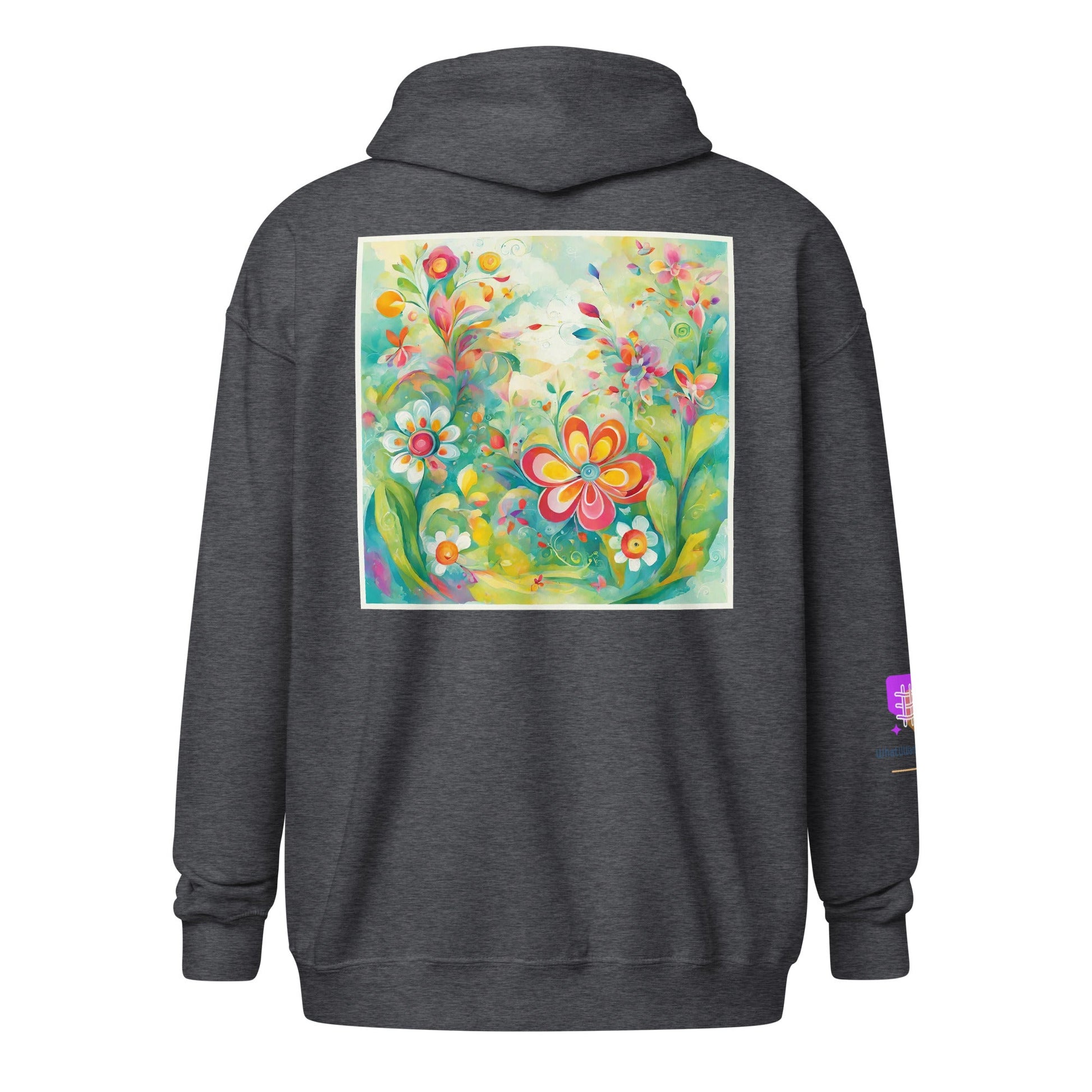 Unisex heavy blend zip hoodie