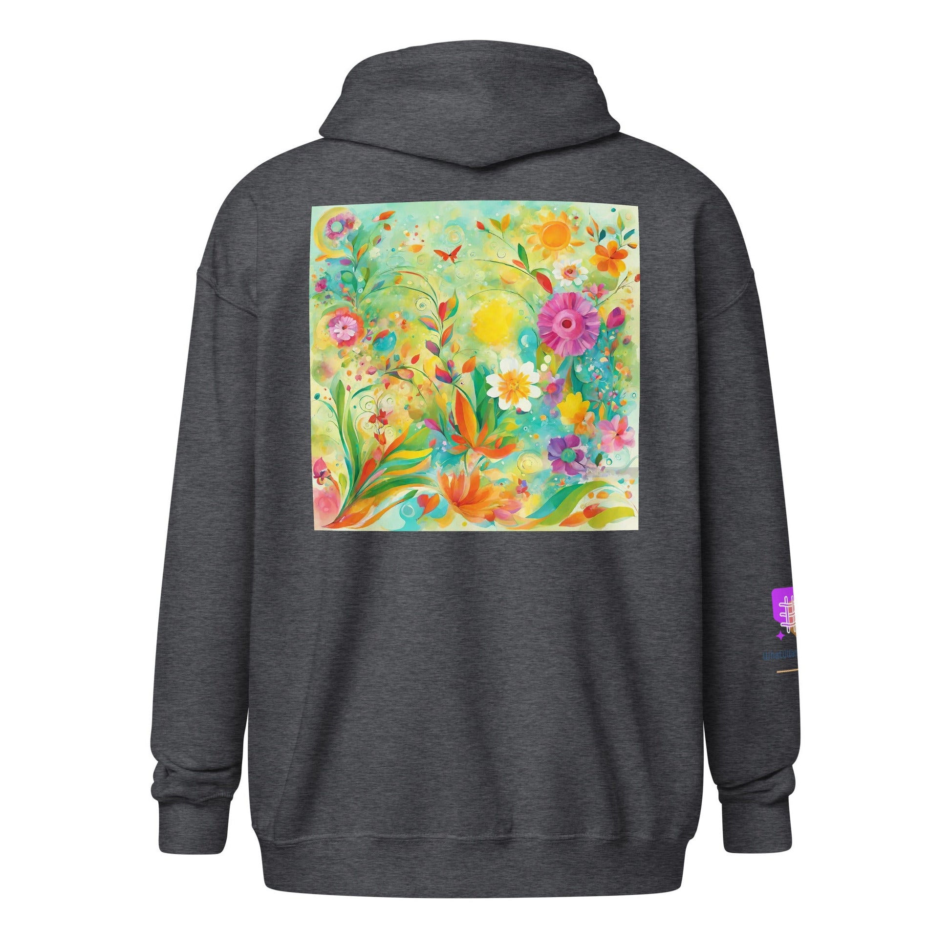 Unisex heavy blend zip hoodie