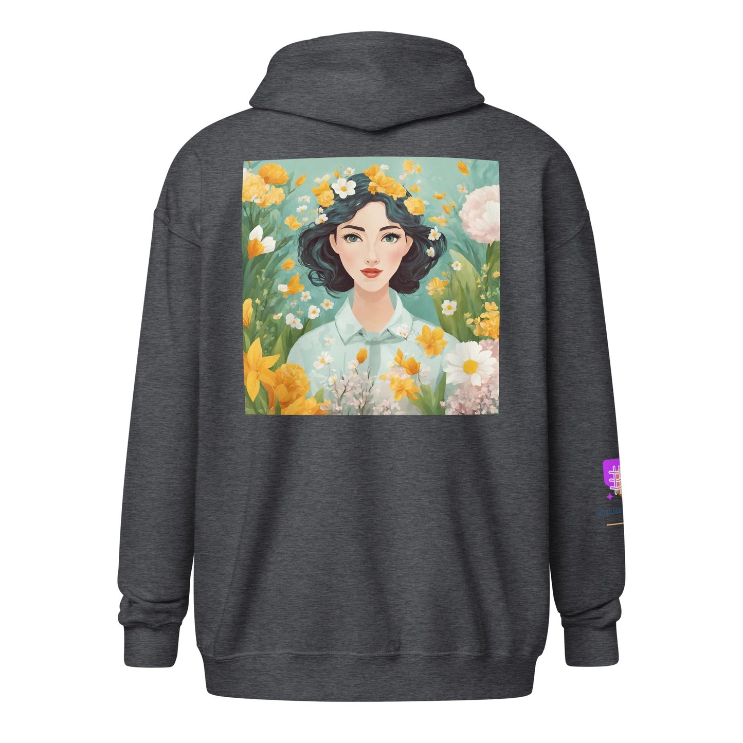 Unisex heavy blend zip hoodie