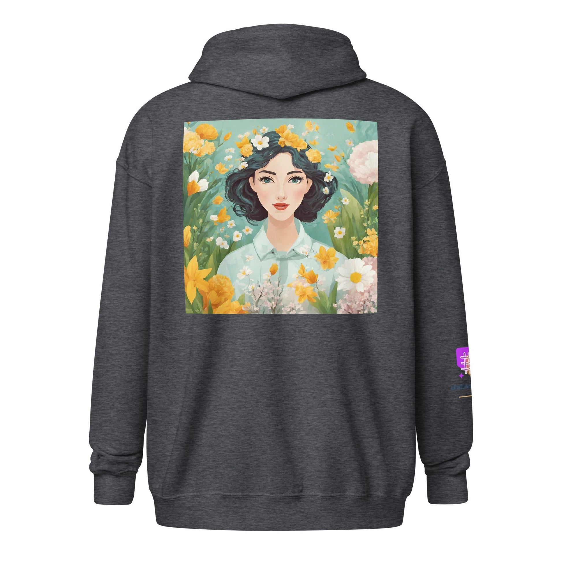 Unisex heavy blend zip hoodie