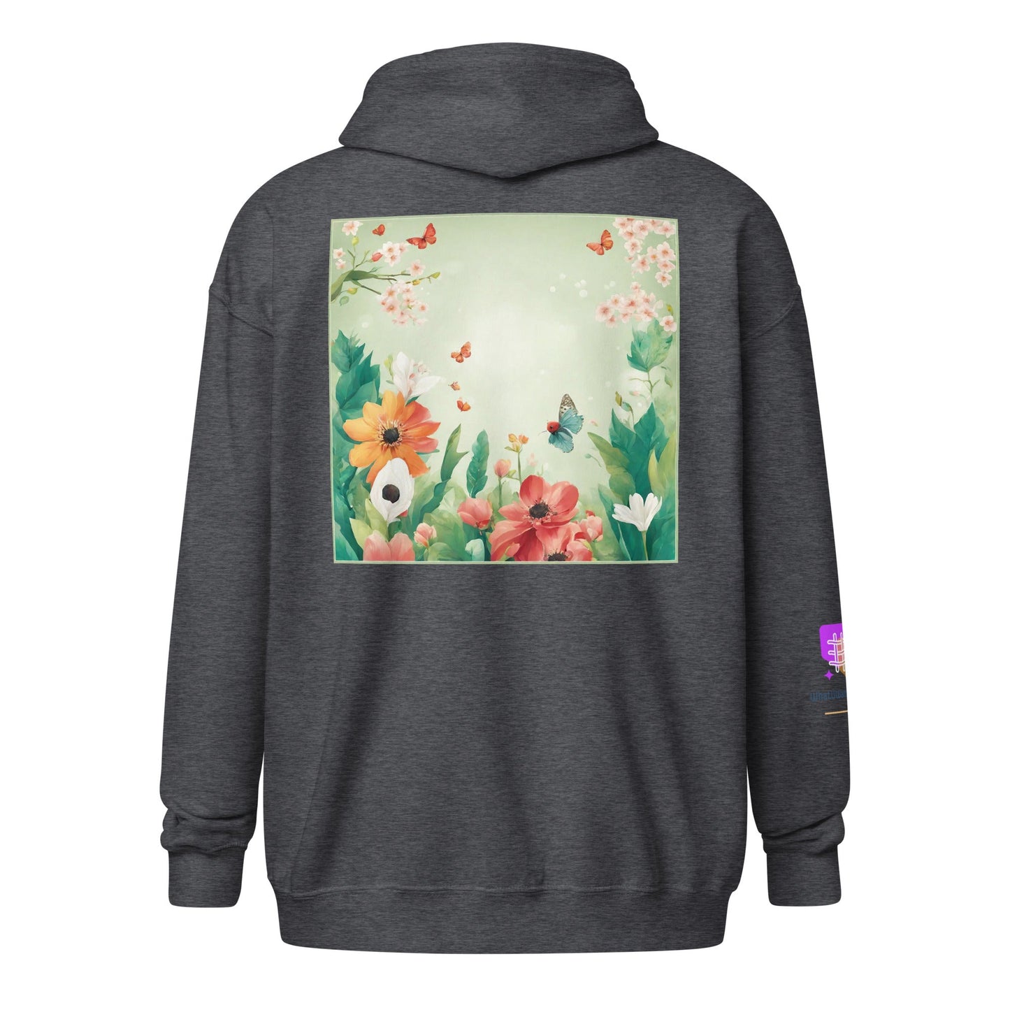 Unisex heavy blend zip hoodie