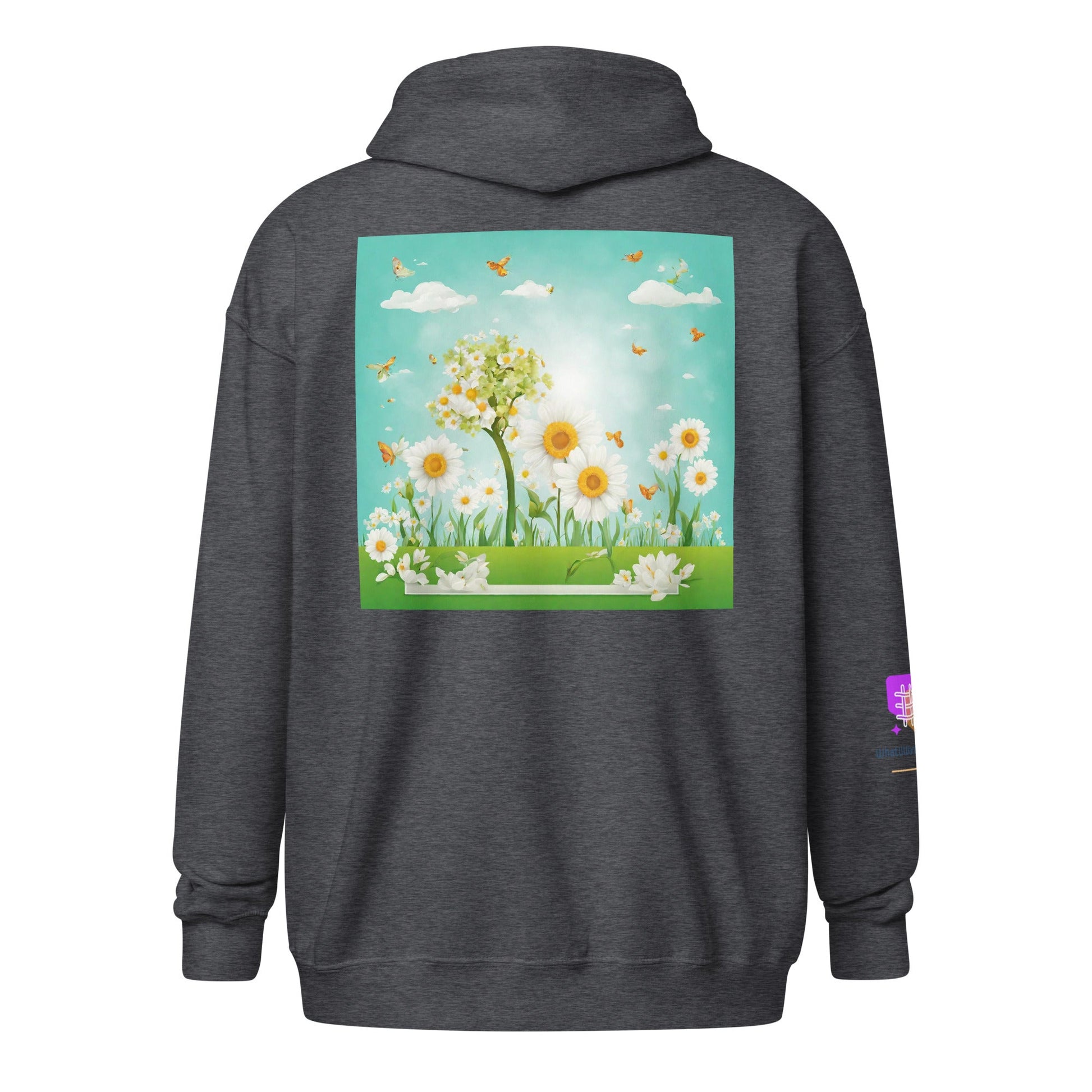 Unisex heavy blend zip hoodie