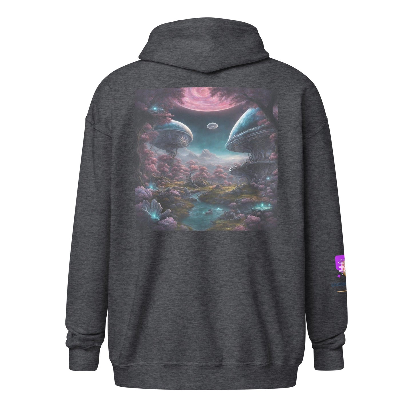 Unisex heavy blend zip hoodie