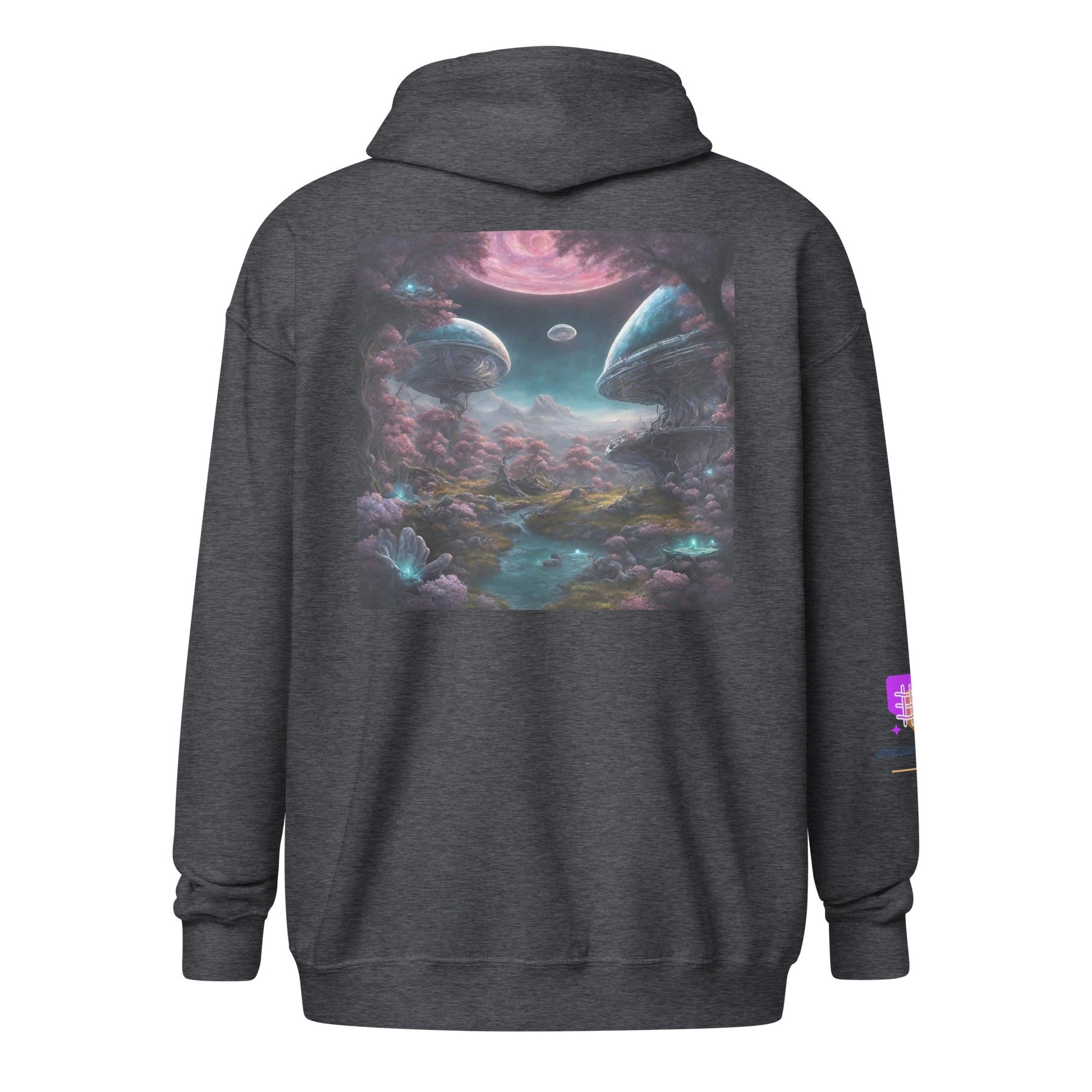 Unisex heavy blend zip hoodie