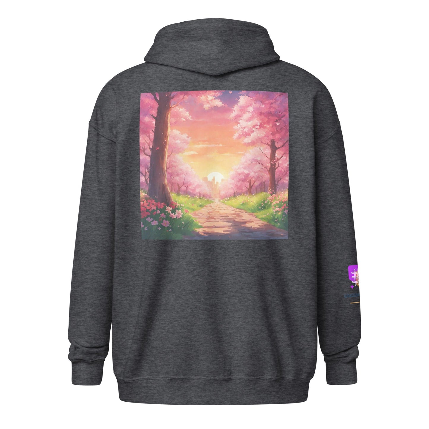 Unisex heavy blend zip hoodie