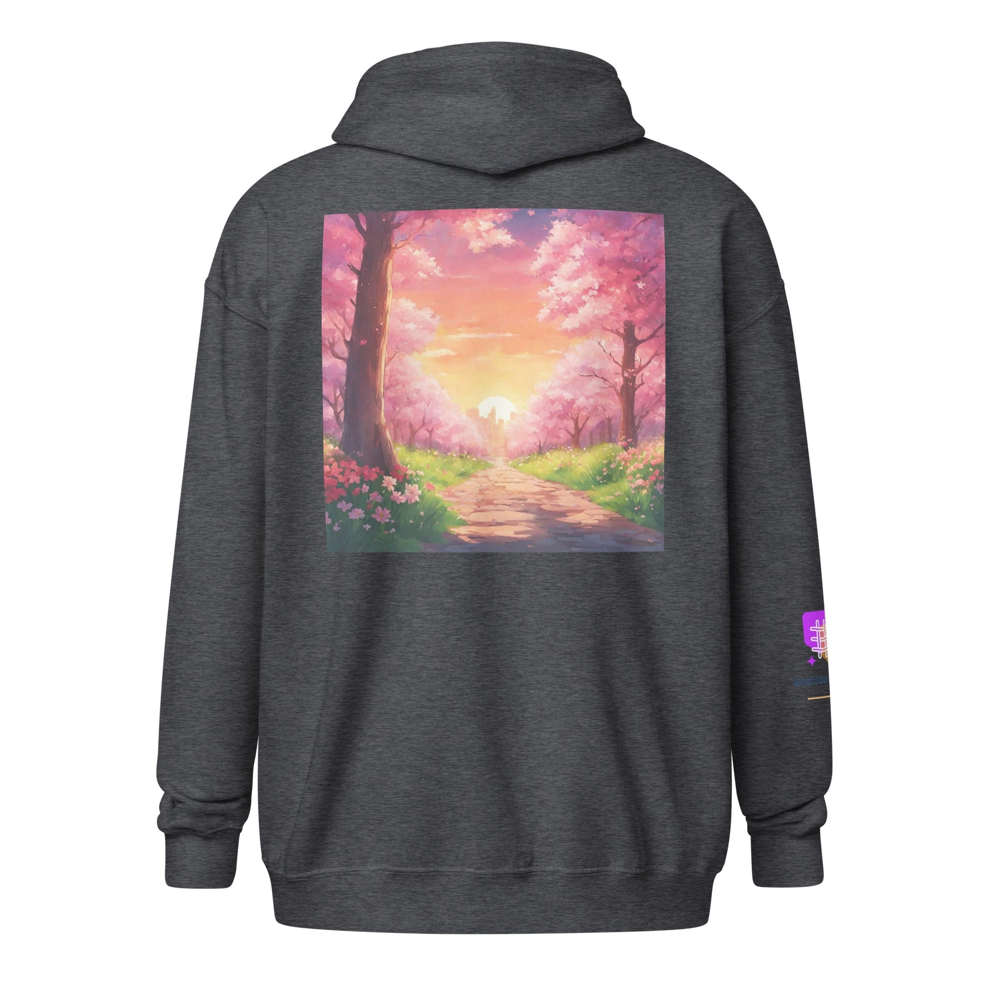 Unisex heavy blend zip hoodie