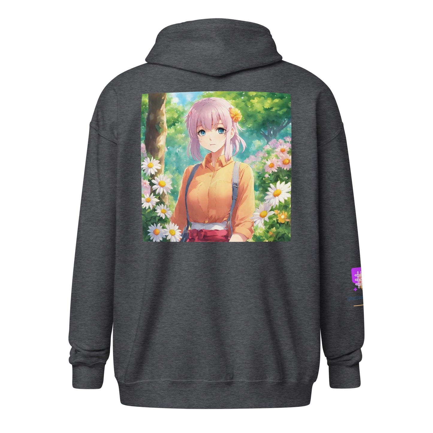 Unisex heavy blend zip hoodie