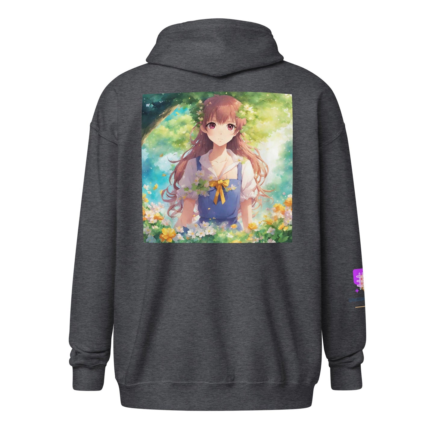 Unisex heavy blend zip hoodie