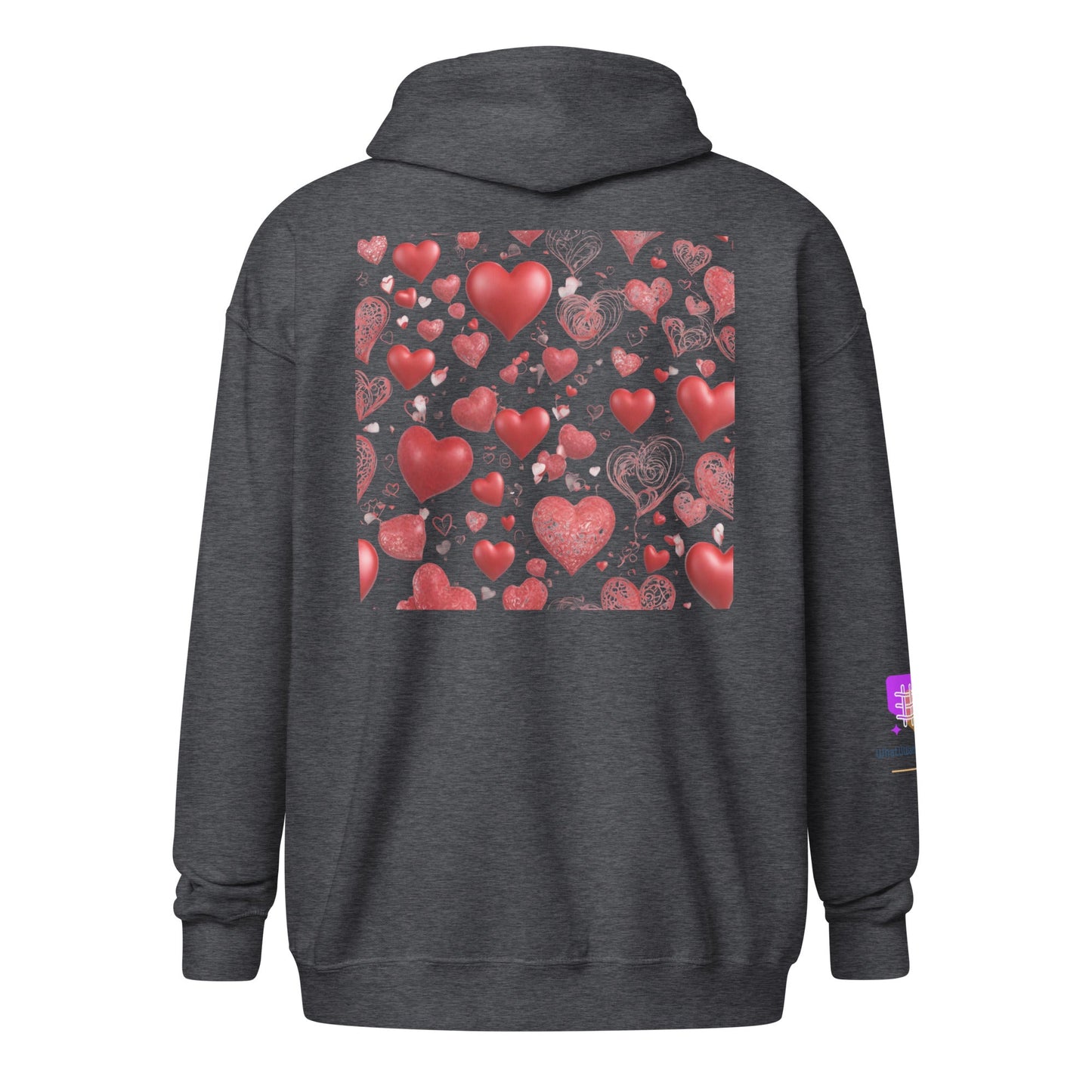 Unisex heavy blend zip hoodie