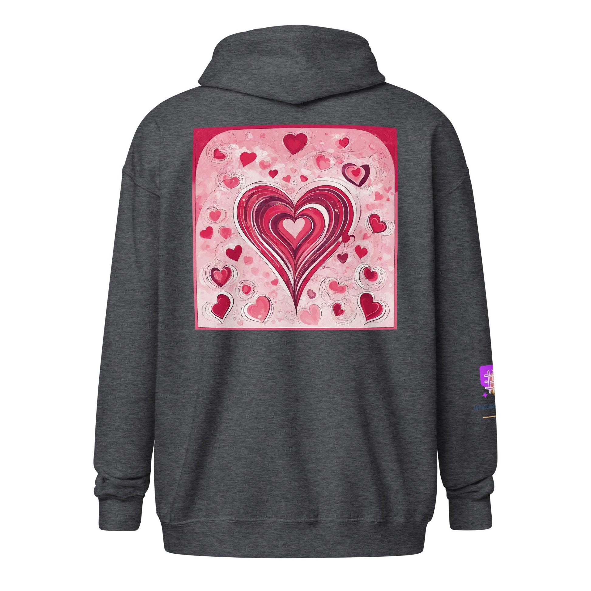 Unisex heavy blend zip hoodie